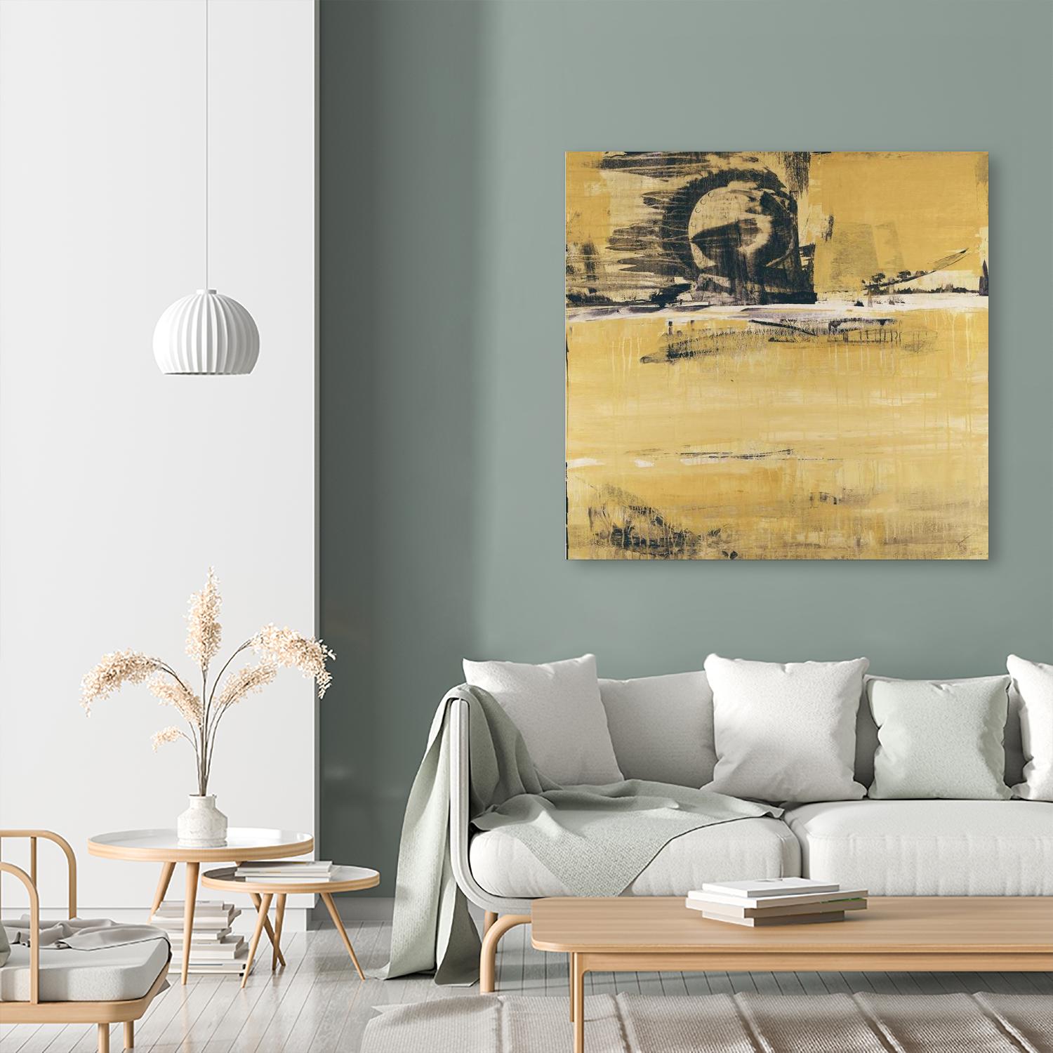 Sandstorm by Liz Jardine on GIANT ART - grey abstract