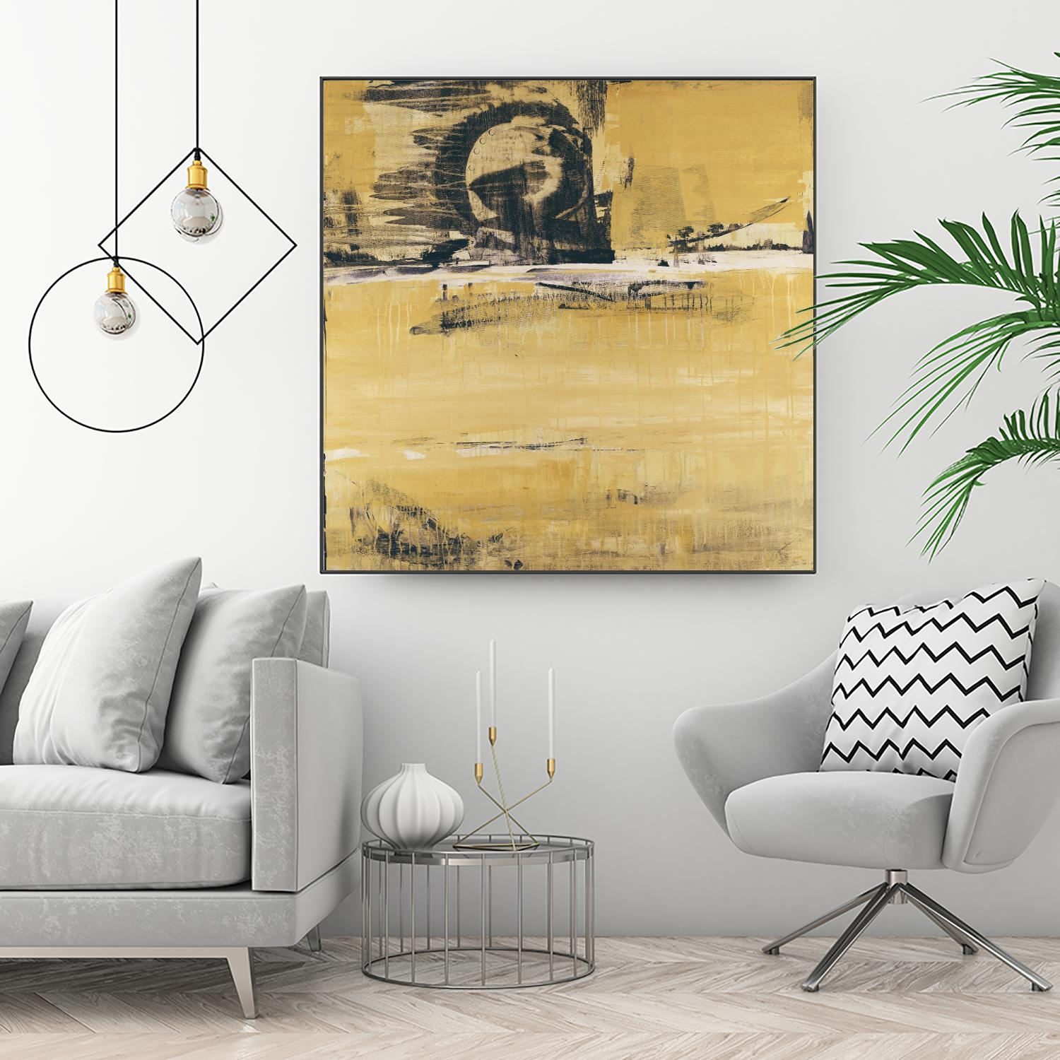 Sandstorm by Liz Jardine on GIANT ART - grey abstract