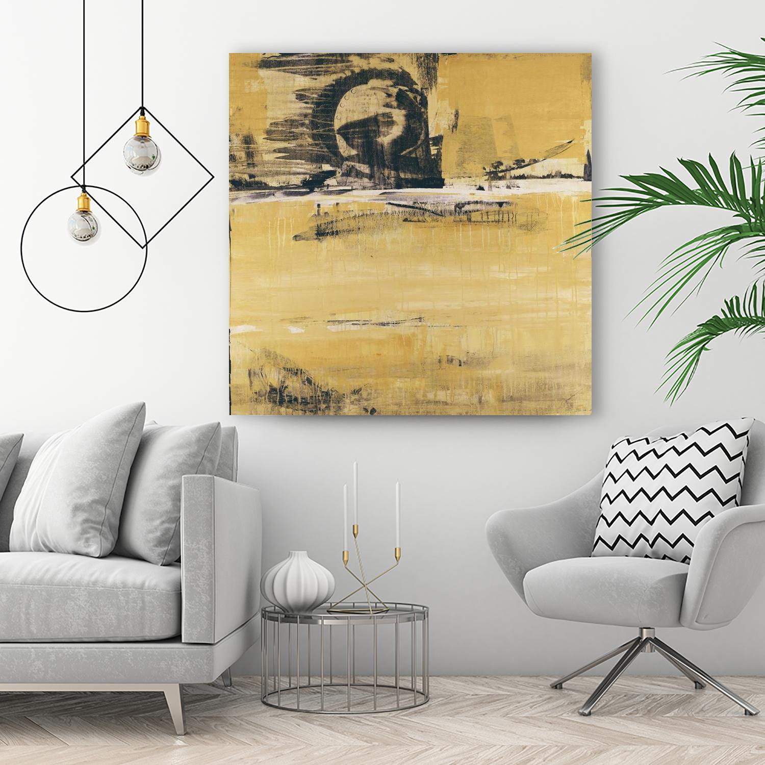 Sandstorm by Liz Jardine on GIANT ART - grey abstract