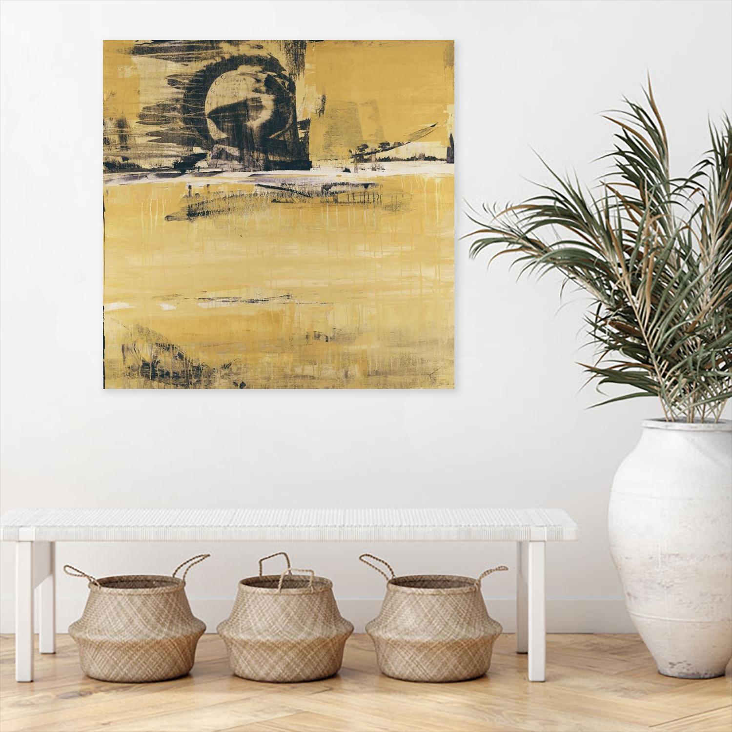 Sandstorm by Liz Jardine on GIANT ART - grey abstract