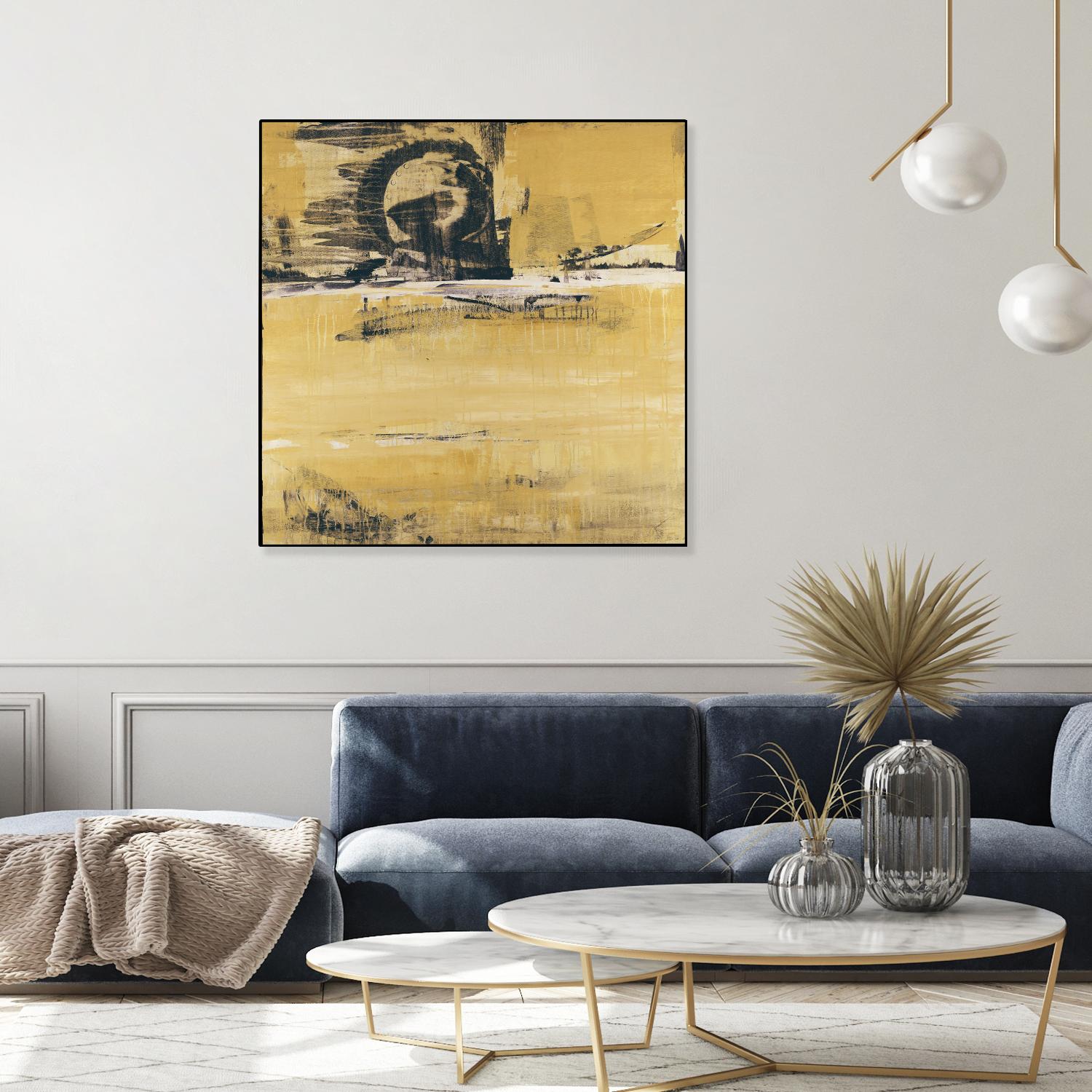 Sandstorm by Liz Jardine on GIANT ART - grey abstract