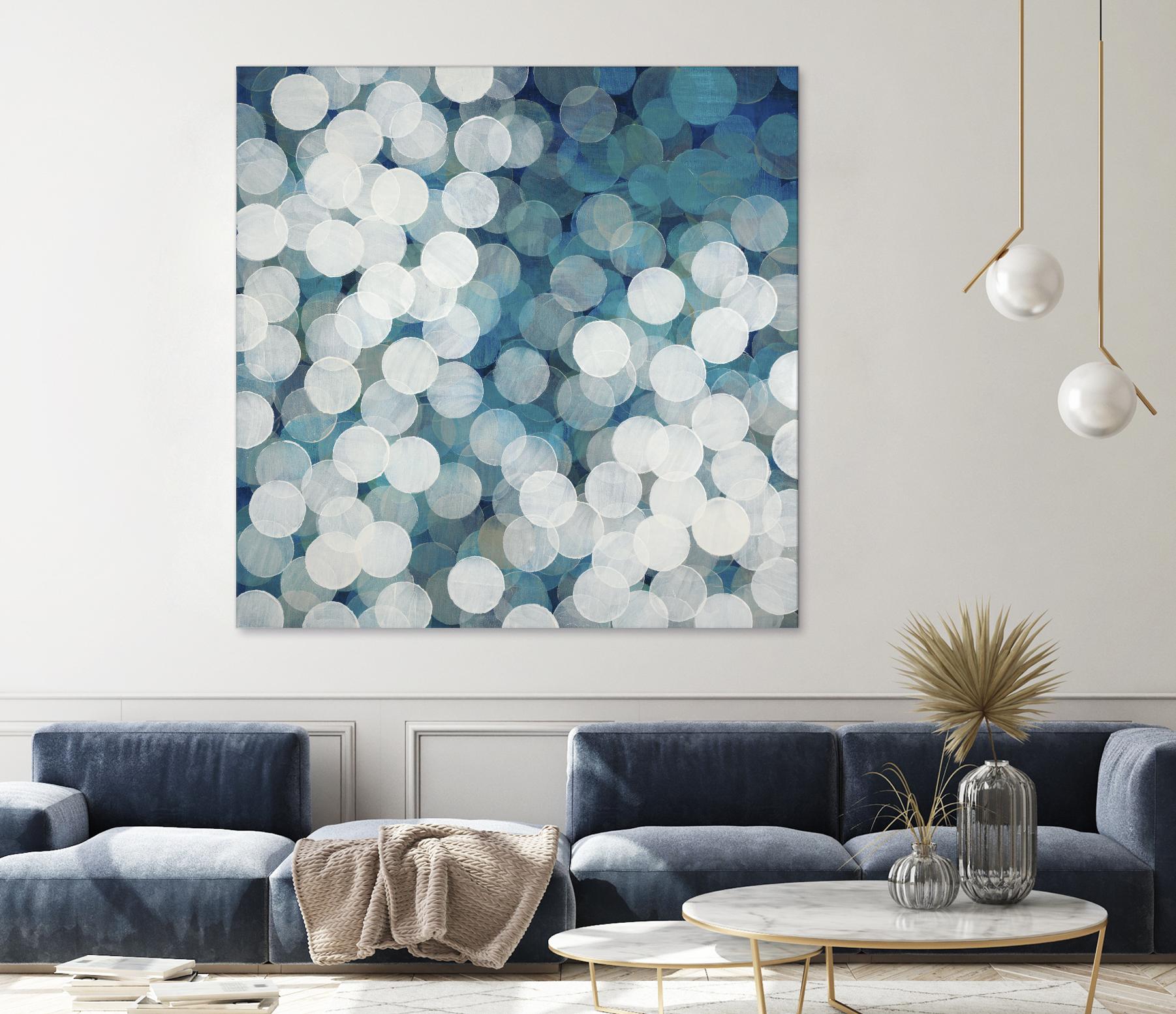 Head in the Clouds by Liz Jardine on GIANT ART - white abstract