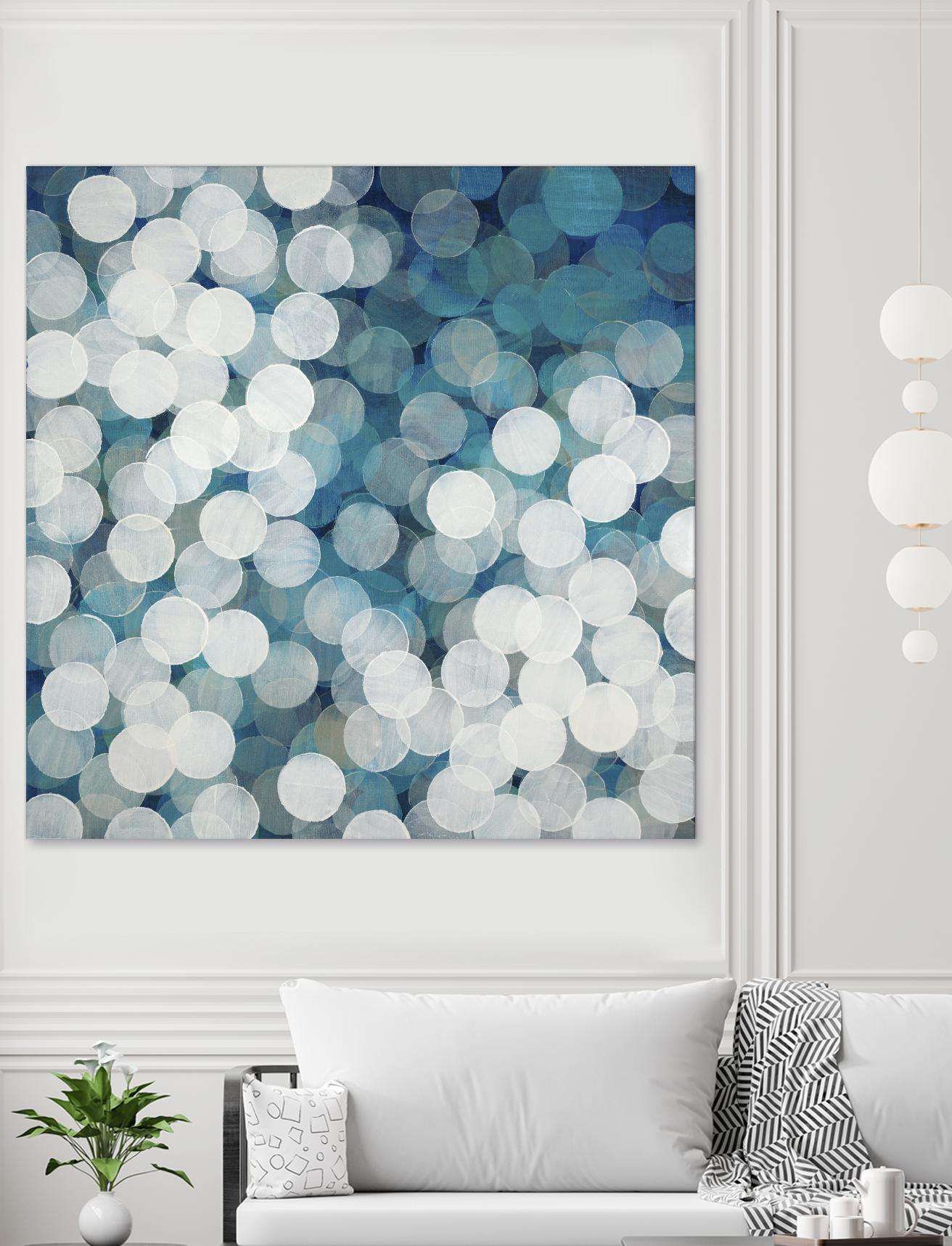 Head in the Clouds by Liz Jardine on GIANT ART - white abstract
