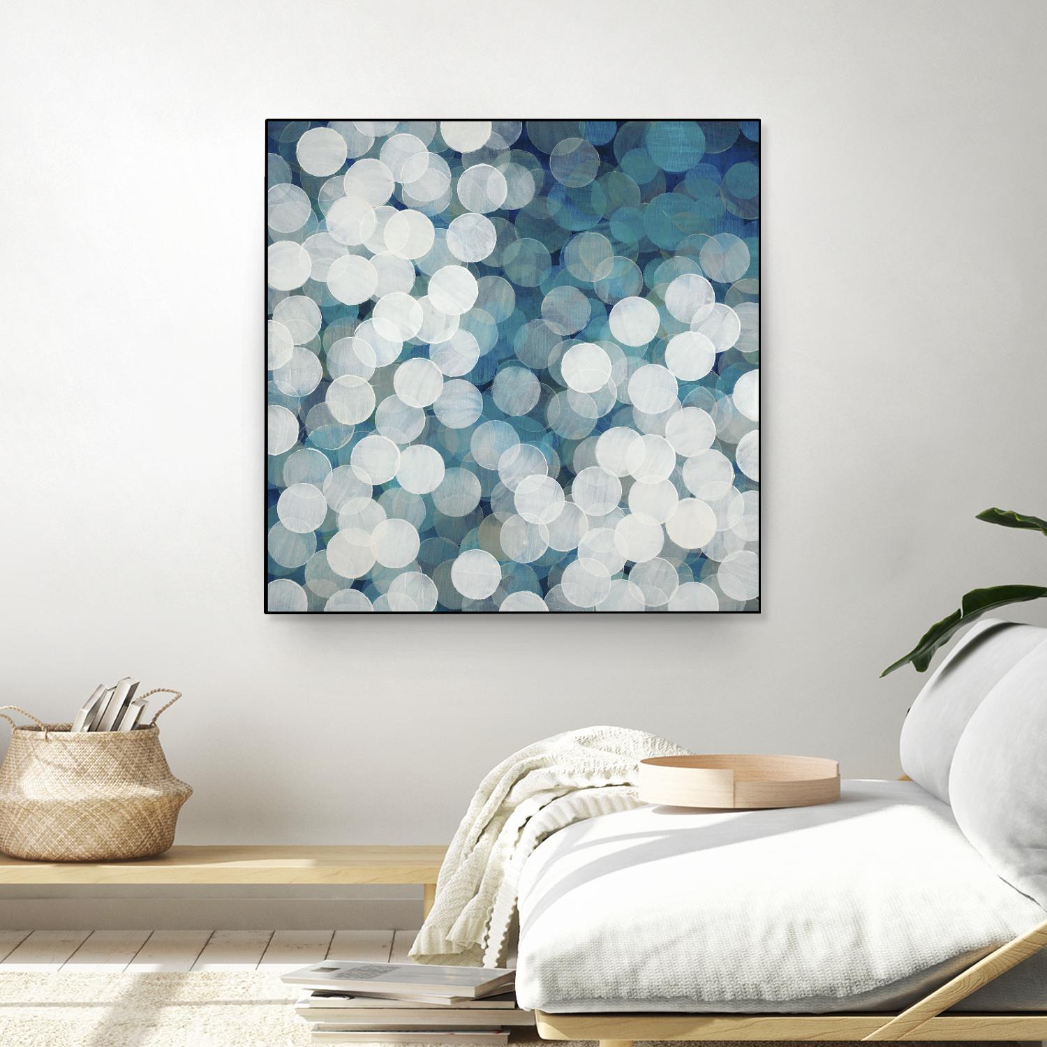 Head in the Clouds by Liz Jardine on GIANT ART - white abstract
