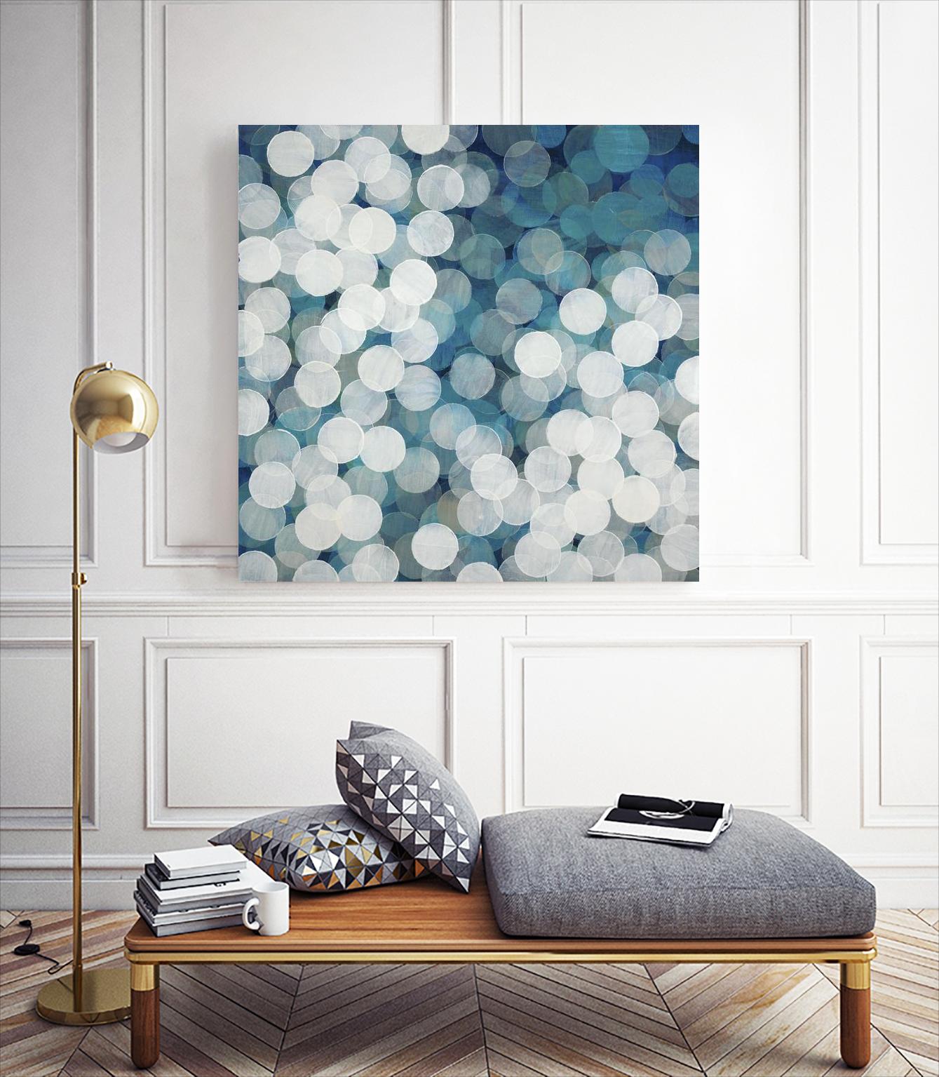 Head in the Clouds by Liz Jardine on GIANT ART - white abstract
