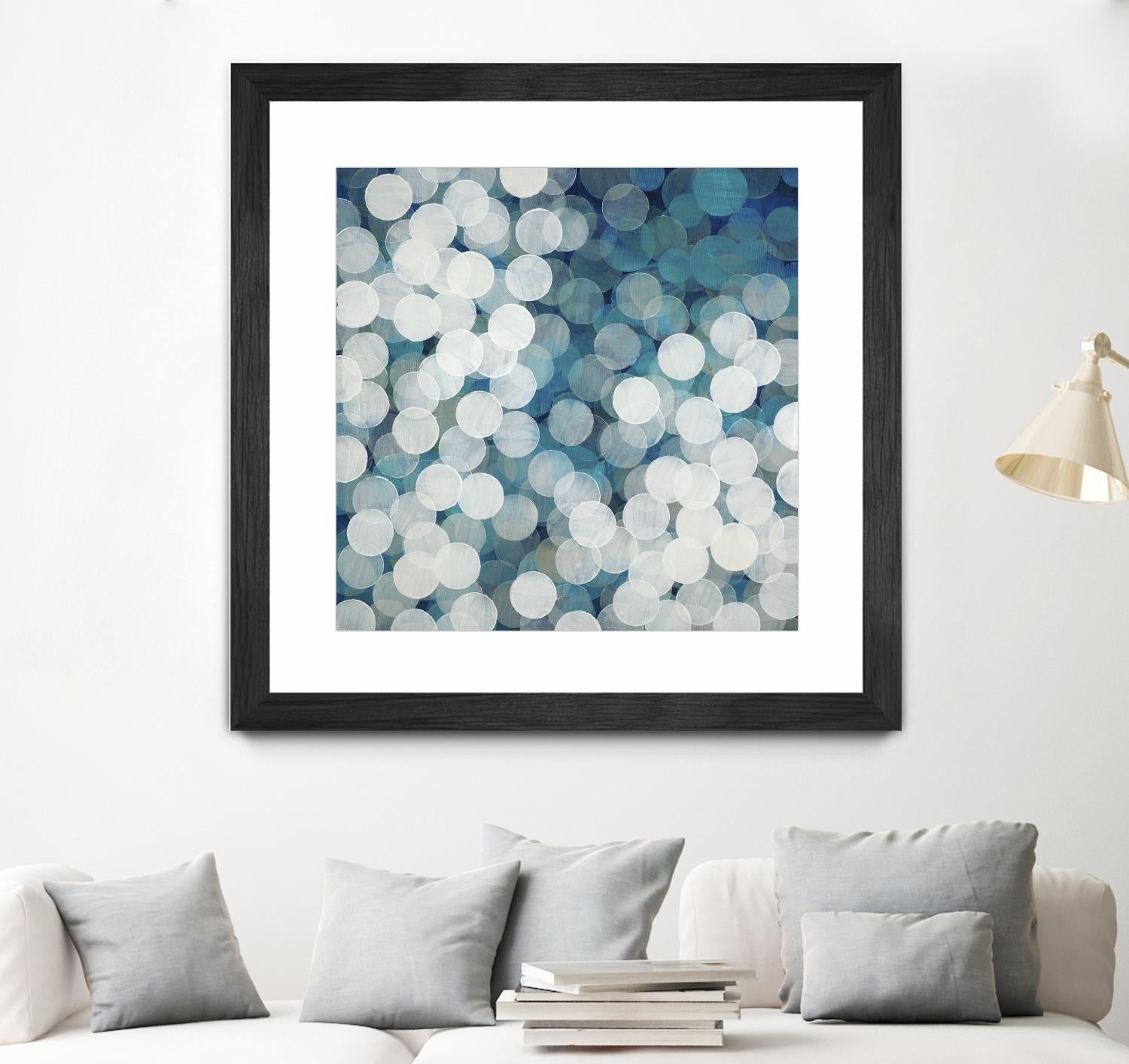 Head in the Clouds by Liz Jardine on GIANT ART - white abstract