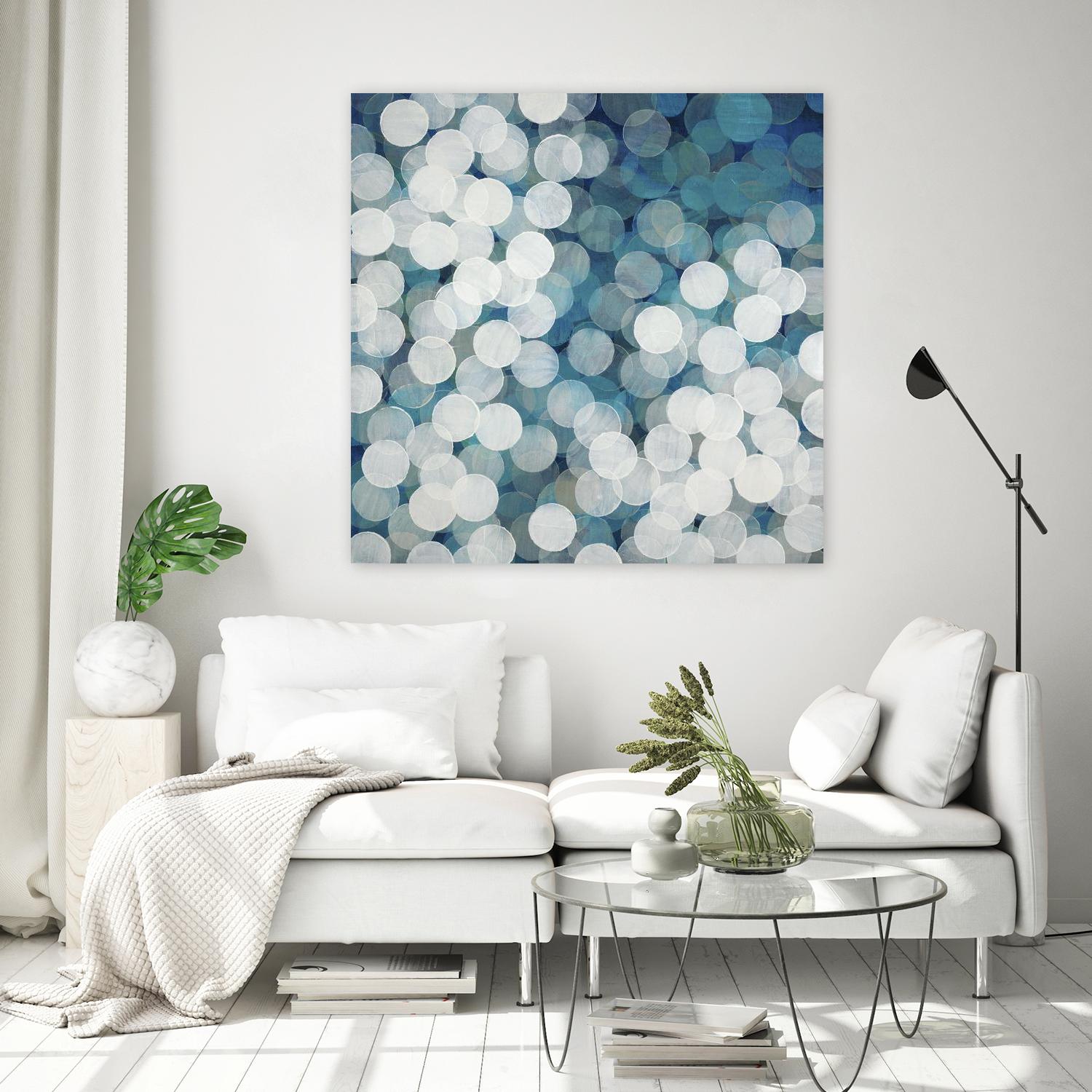Head in the Clouds by Liz Jardine on GIANT ART - white abstract