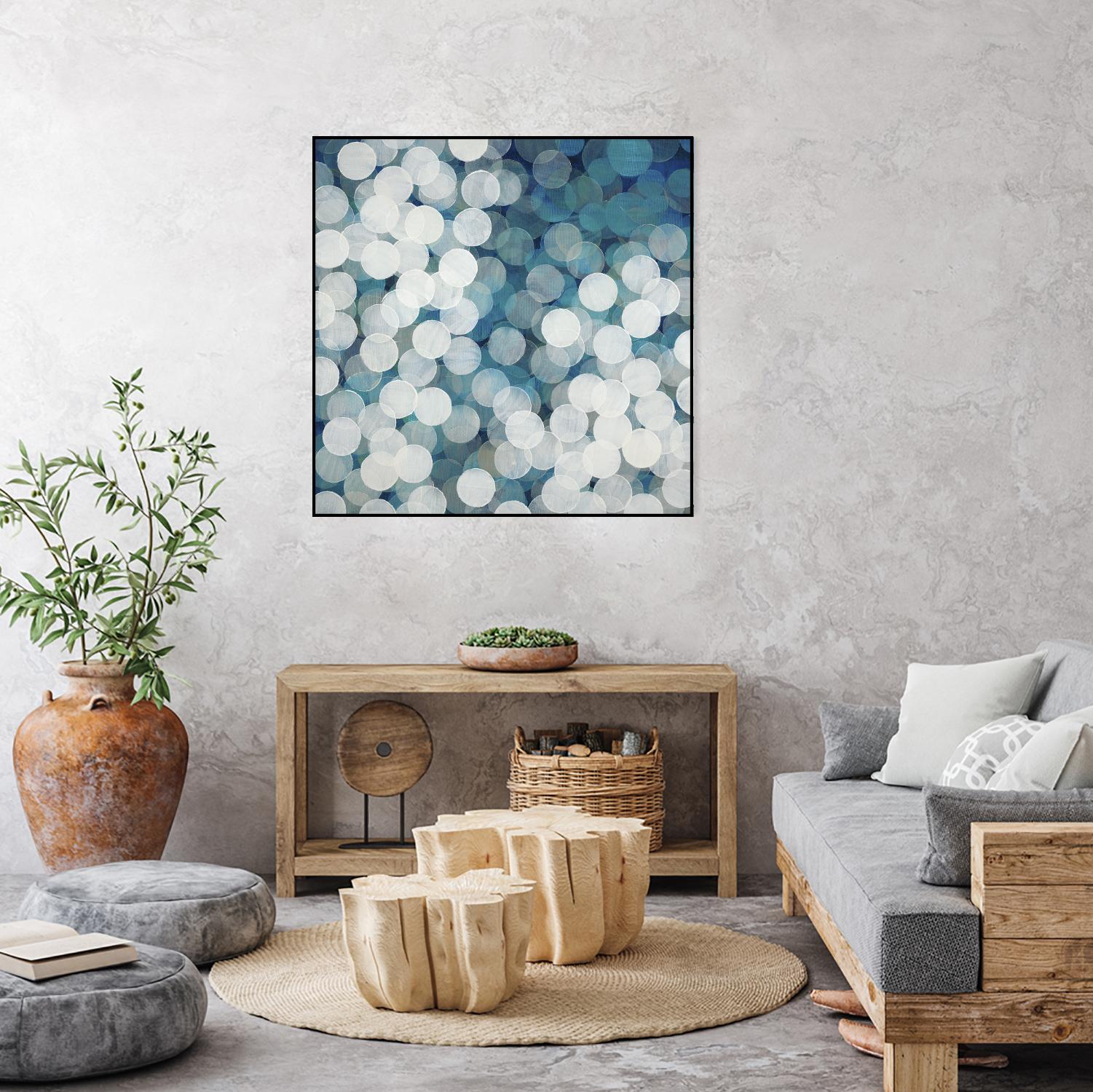 Head in the Clouds by Liz Jardine on GIANT ART - white abstract