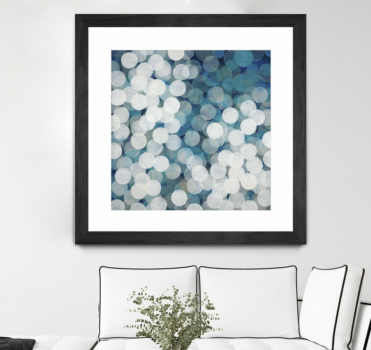 Head in the Clouds by Liz Jardine on GIANT ART - white abstract
