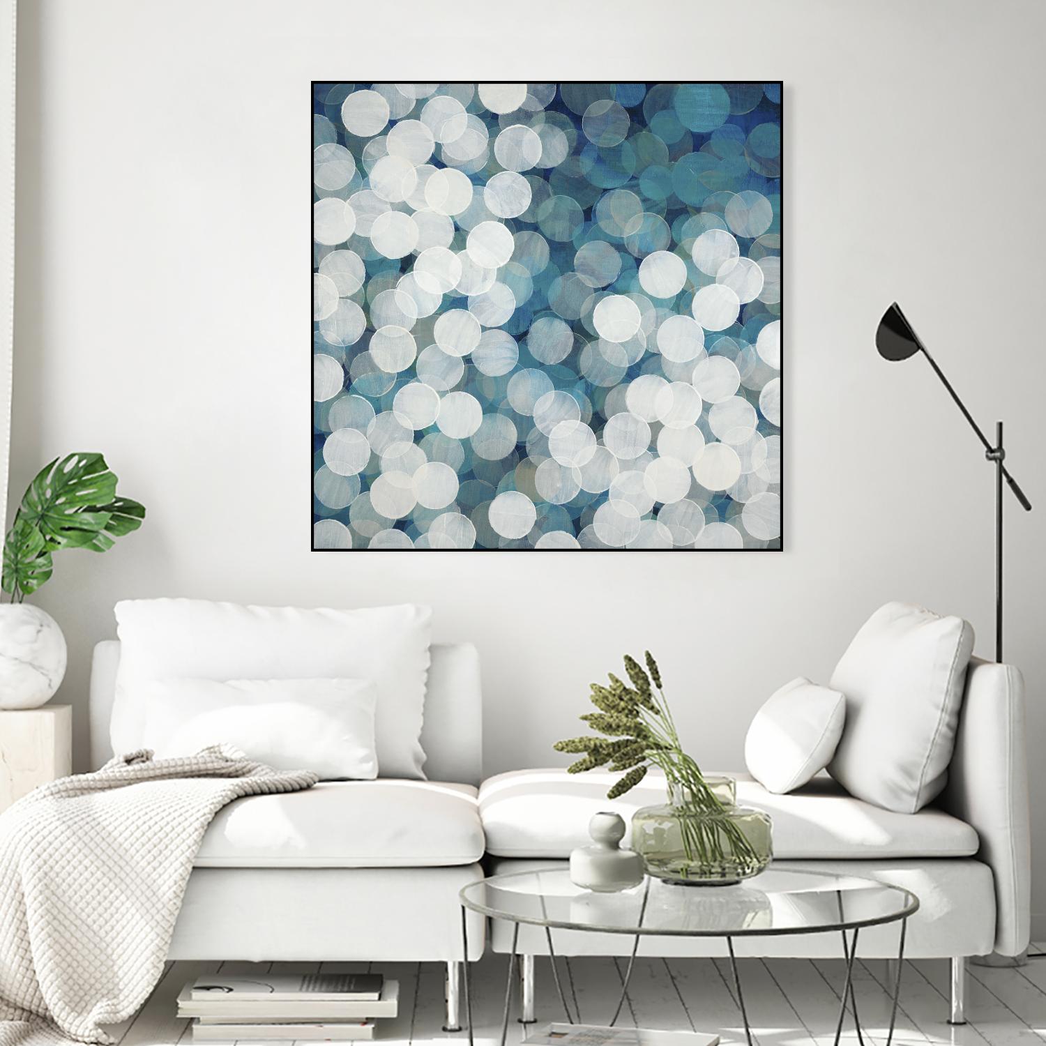 Head in the Clouds by Liz Jardine on GIANT ART - white abstract