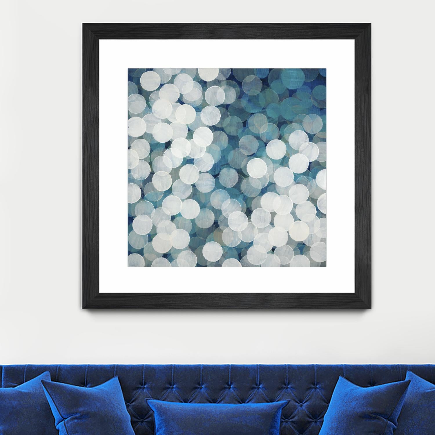 Head in the Clouds by Liz Jardine on GIANT ART - white abstract