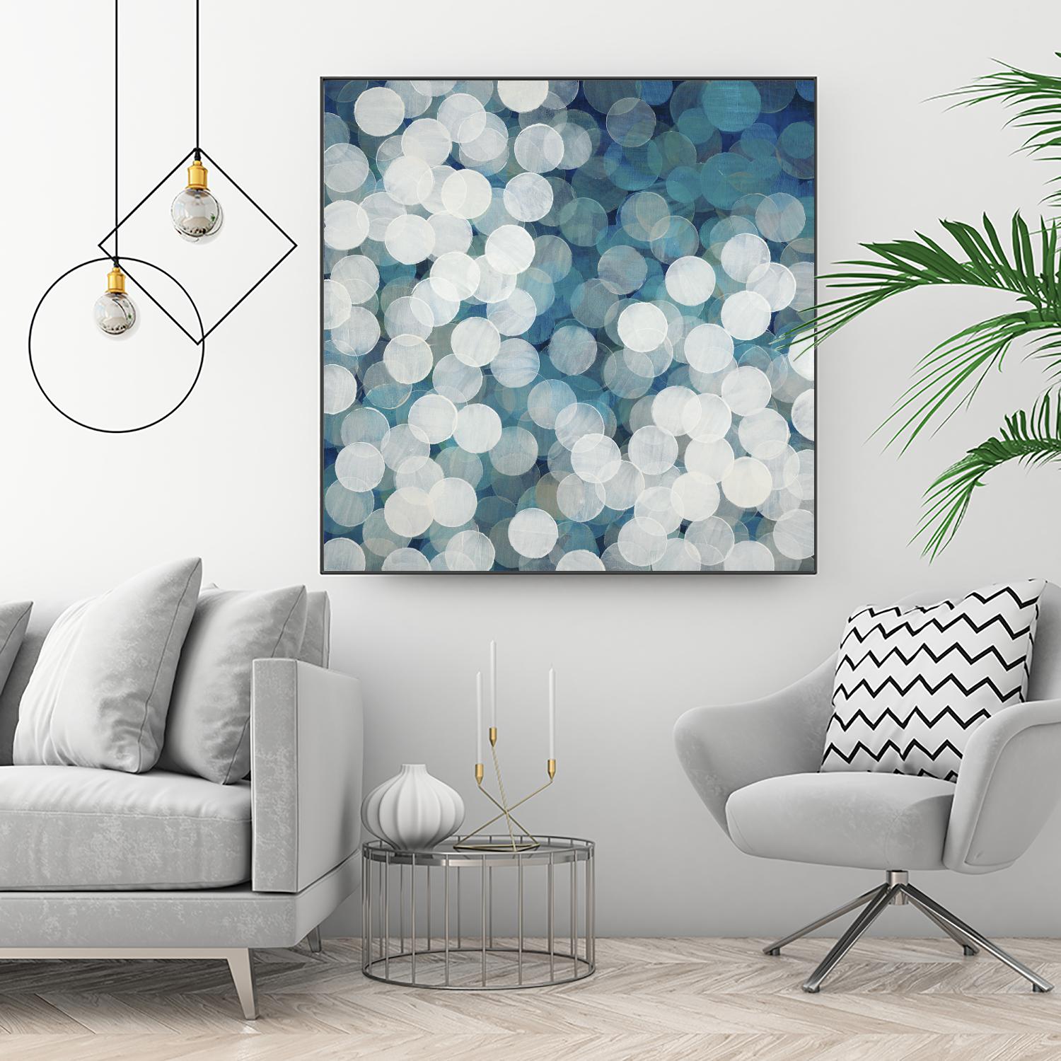 Head in the Clouds by Liz Jardine on GIANT ART - white abstract