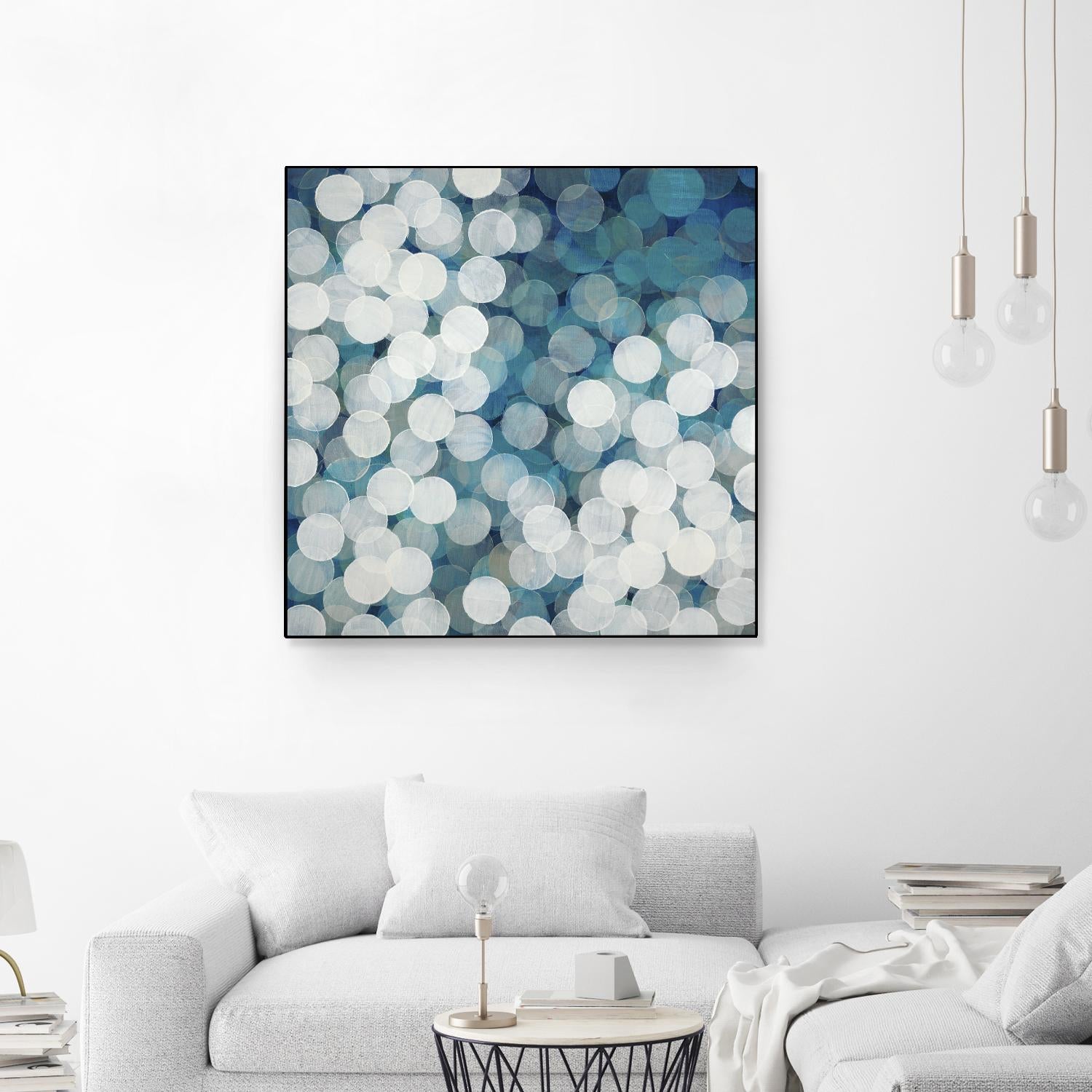 Head in the Clouds by Liz Jardine on GIANT ART - white abstract