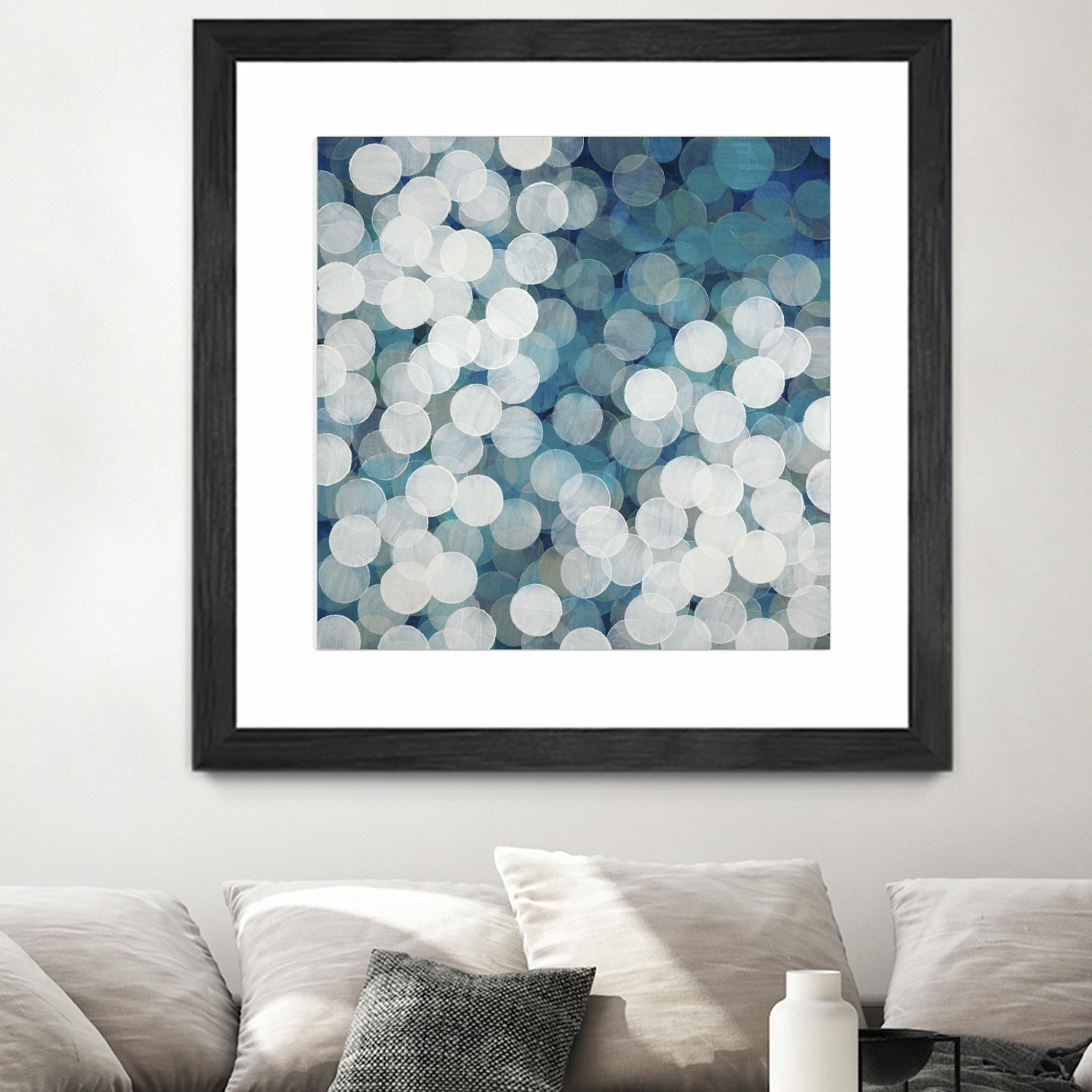 Head in the Clouds by Liz Jardine on GIANT ART - white abstract