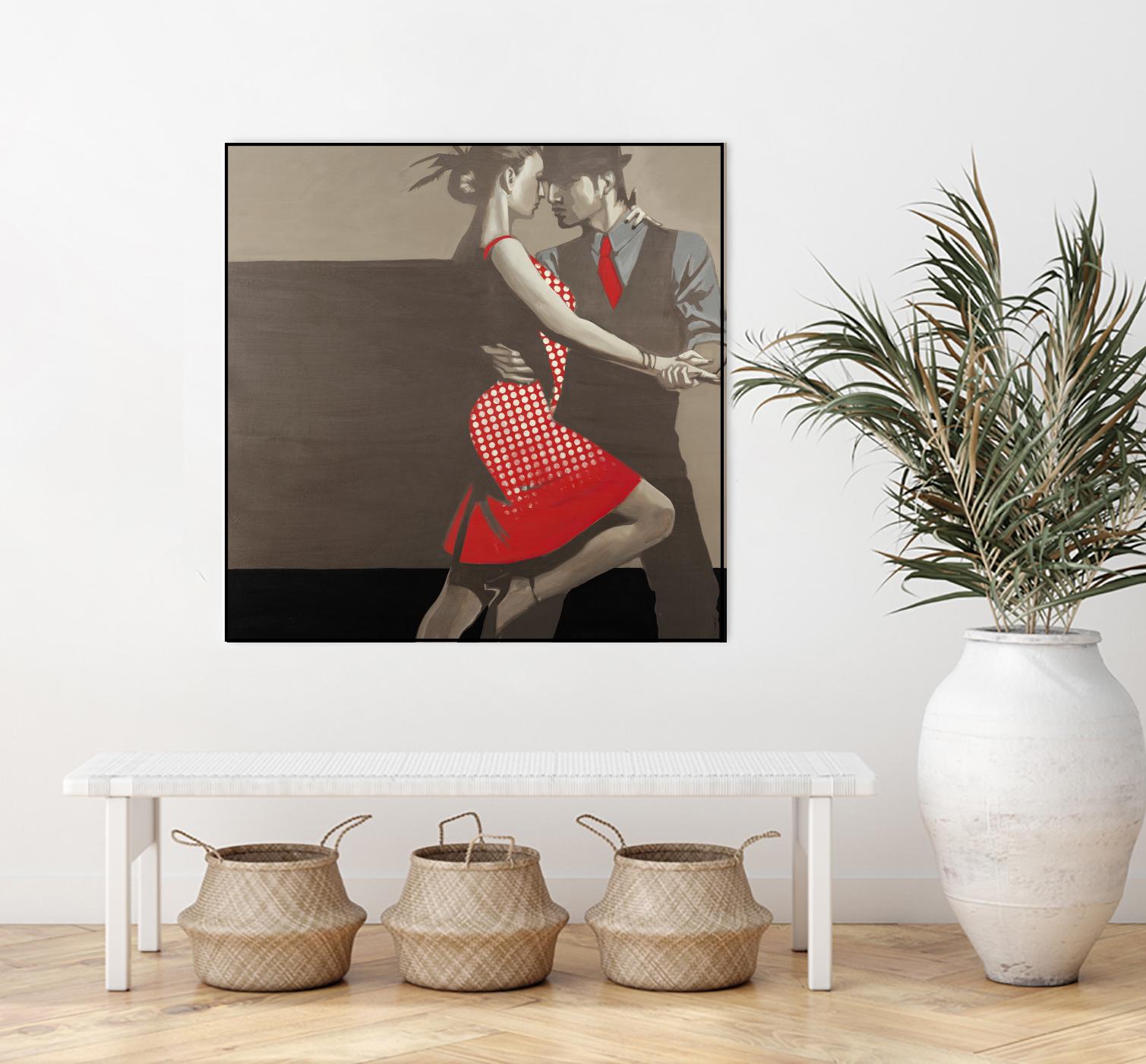 Last Tango by Liz Jardine on GIANT ART - grey men and women