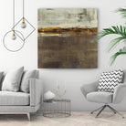 Golden Chain by Liz Jardine on GIANT ART - grey abstract