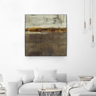 Golden Chain by Liz Jardine on GIANT ART - grey abstract