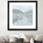 Peaceful Space by Liz Jardine on GIANT ART - organic greens tropical & coastal, landscape