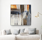 Back to the Future by Liz Jardine on GIANT ART - browns abstract