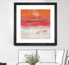 Persimmon Jump I by Jill Martin on GIANT ART - orange abstract