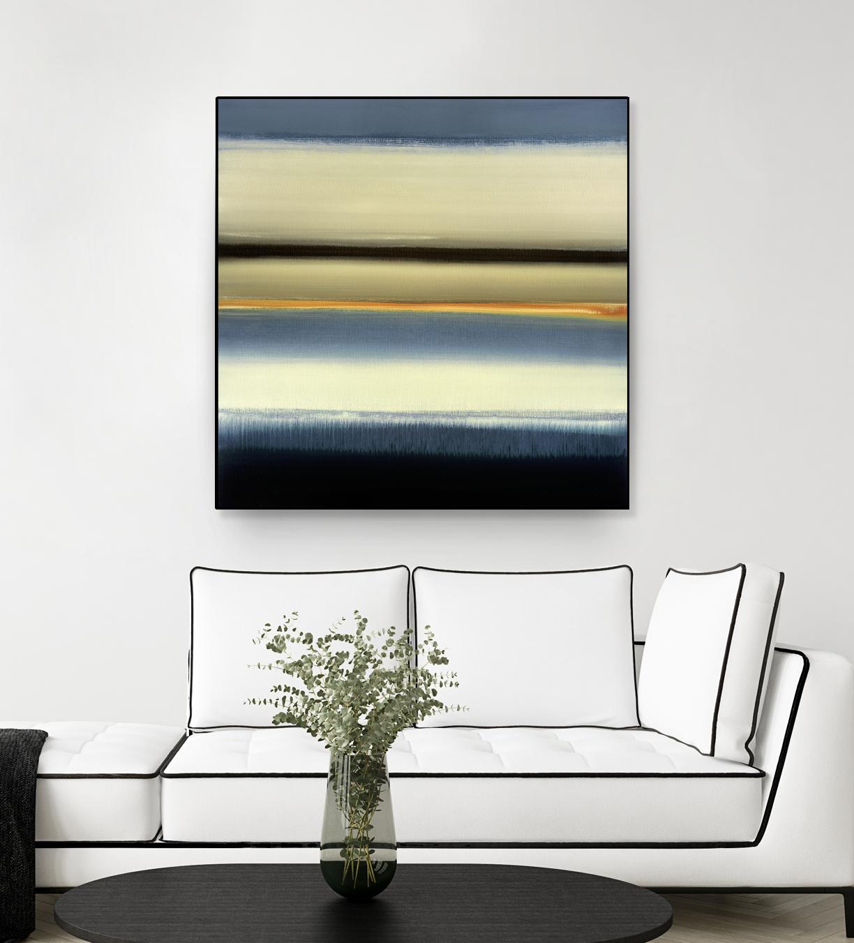 Remembering When by Lisa Ridgers on GIANT ART - beige abstract