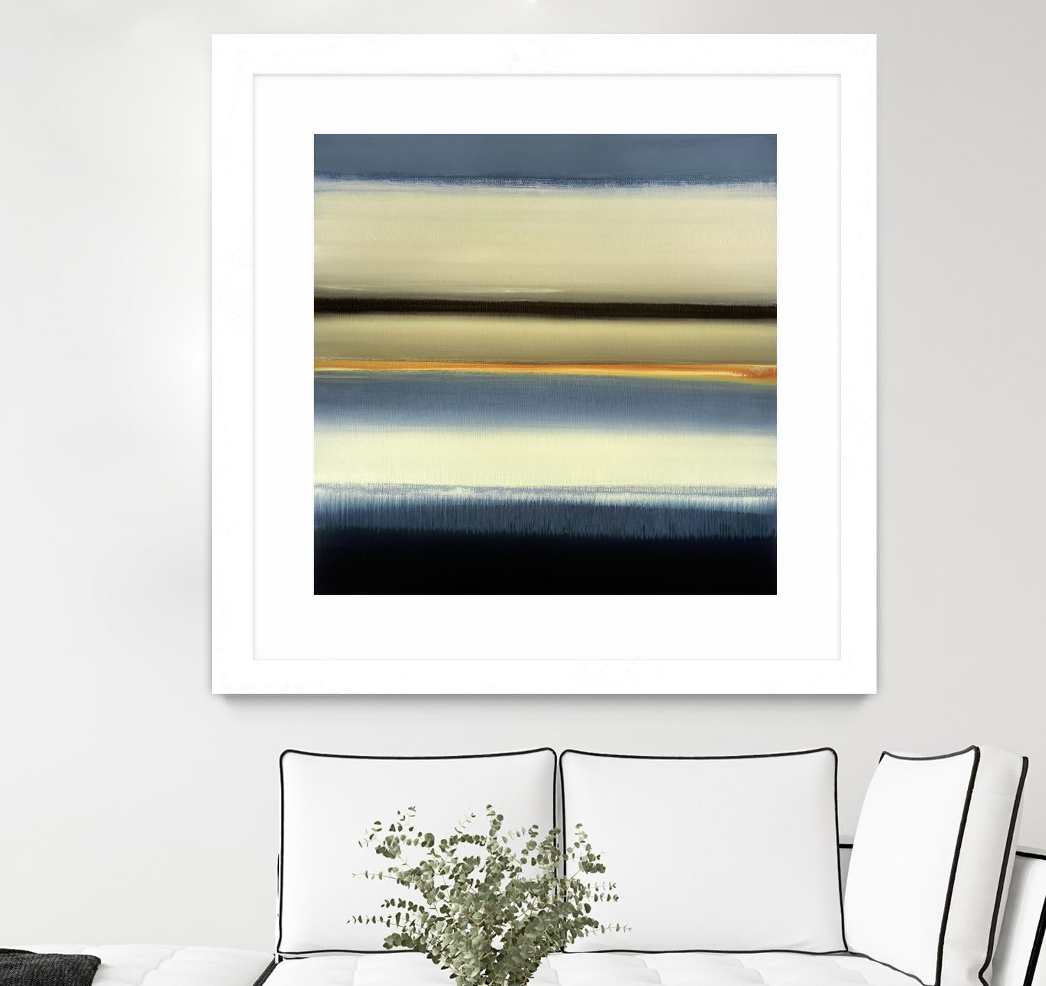 Remembering When by Lisa Ridgers on GIANT ART - beige abstract