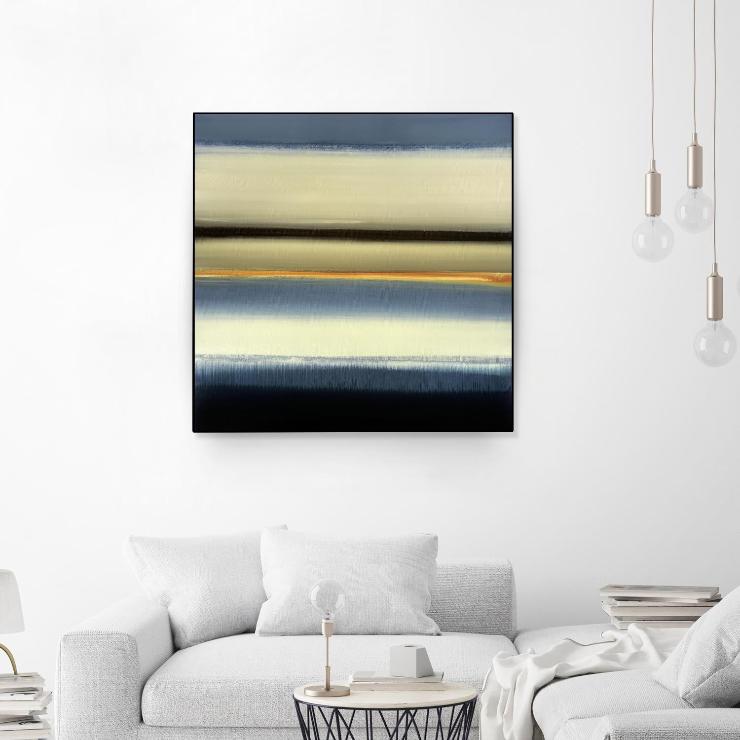 Remembering When by Lisa Ridgers on GIANT ART - beige abstract