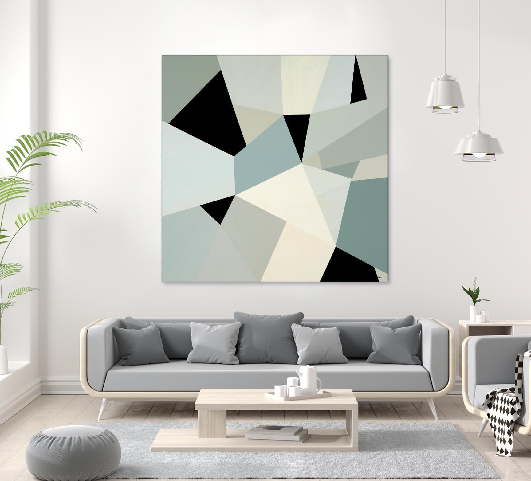 Adapt II by Randy Hibberd on GIANT ART - black abstract