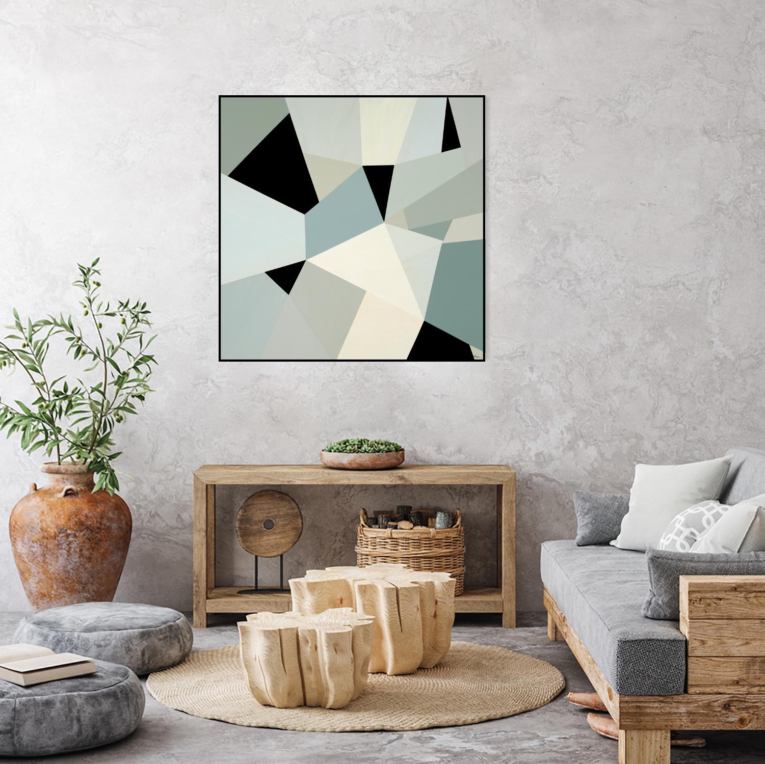 Adapt II by Randy Hibberd on GIANT ART - black abstract