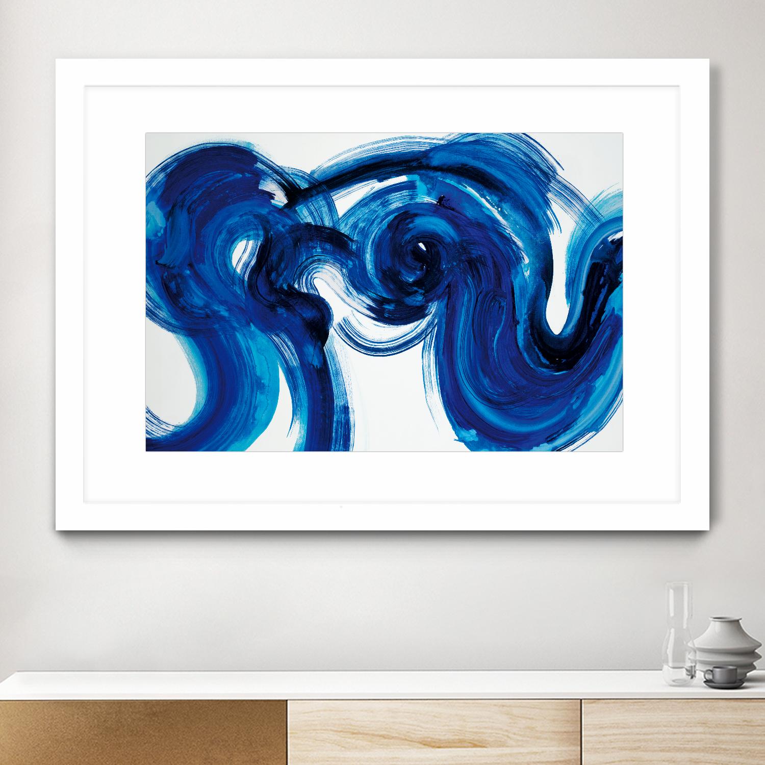 Flourish by Randy Hibberd on GIANT ART - white abstract