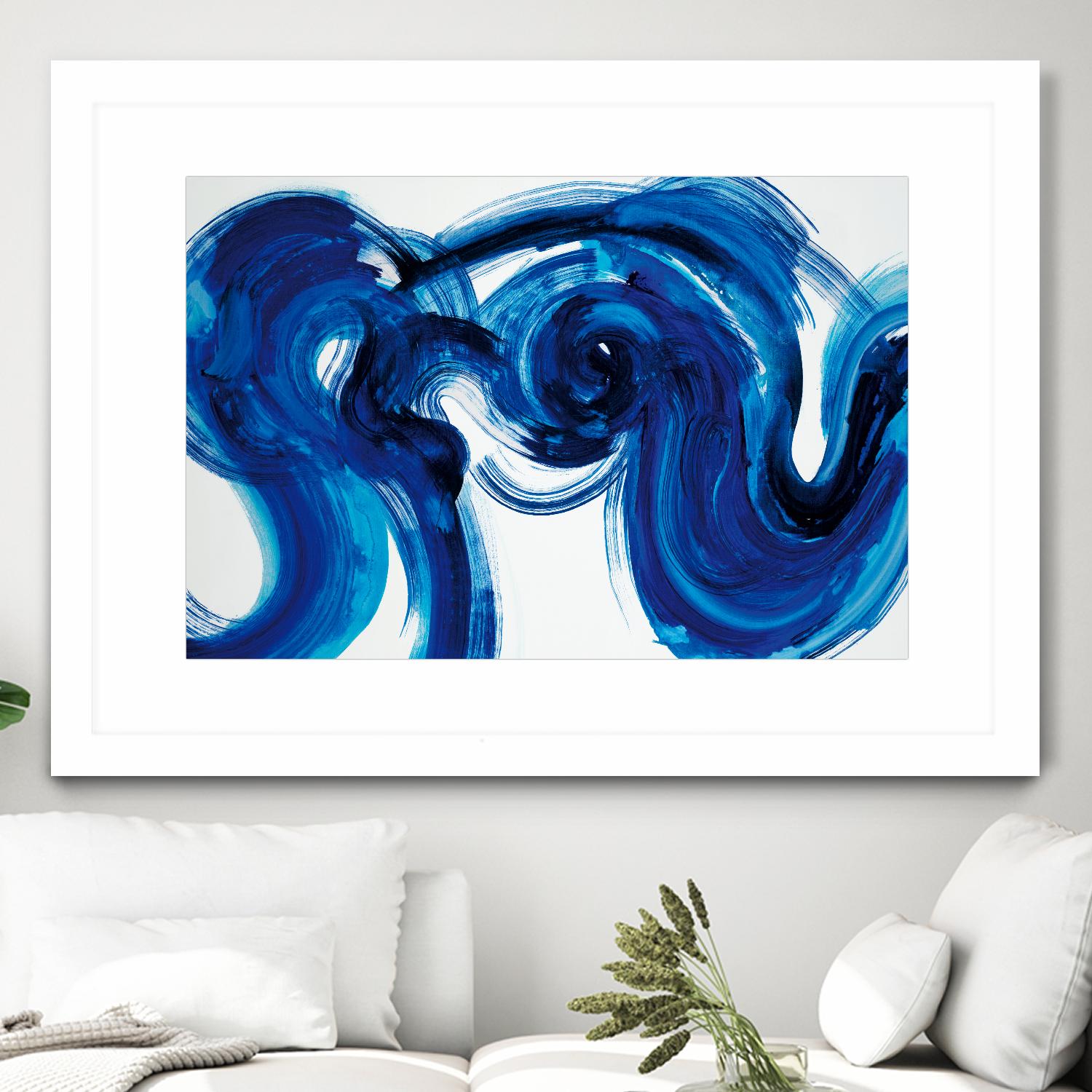 Flourish by Randy Hibberd on GIANT ART - white abstract