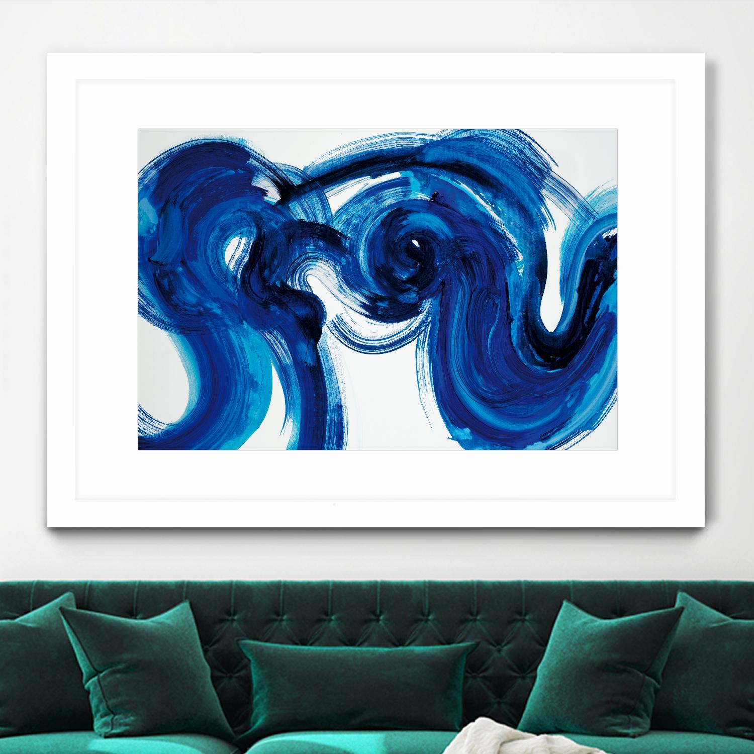 Flourish by Randy Hibberd on GIANT ART - white abstract