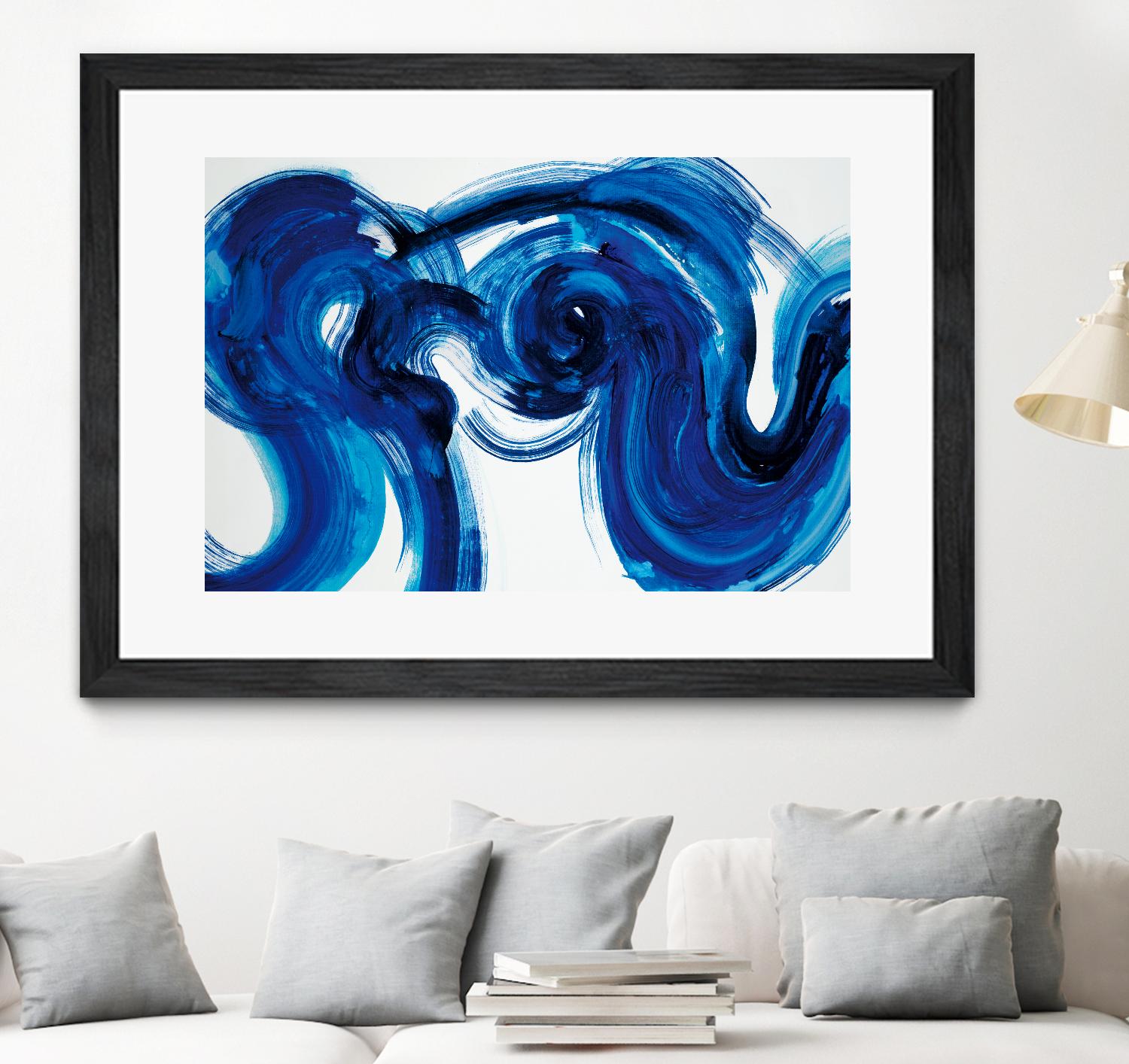 Flourish by Randy Hibberd on GIANT ART - white abstract