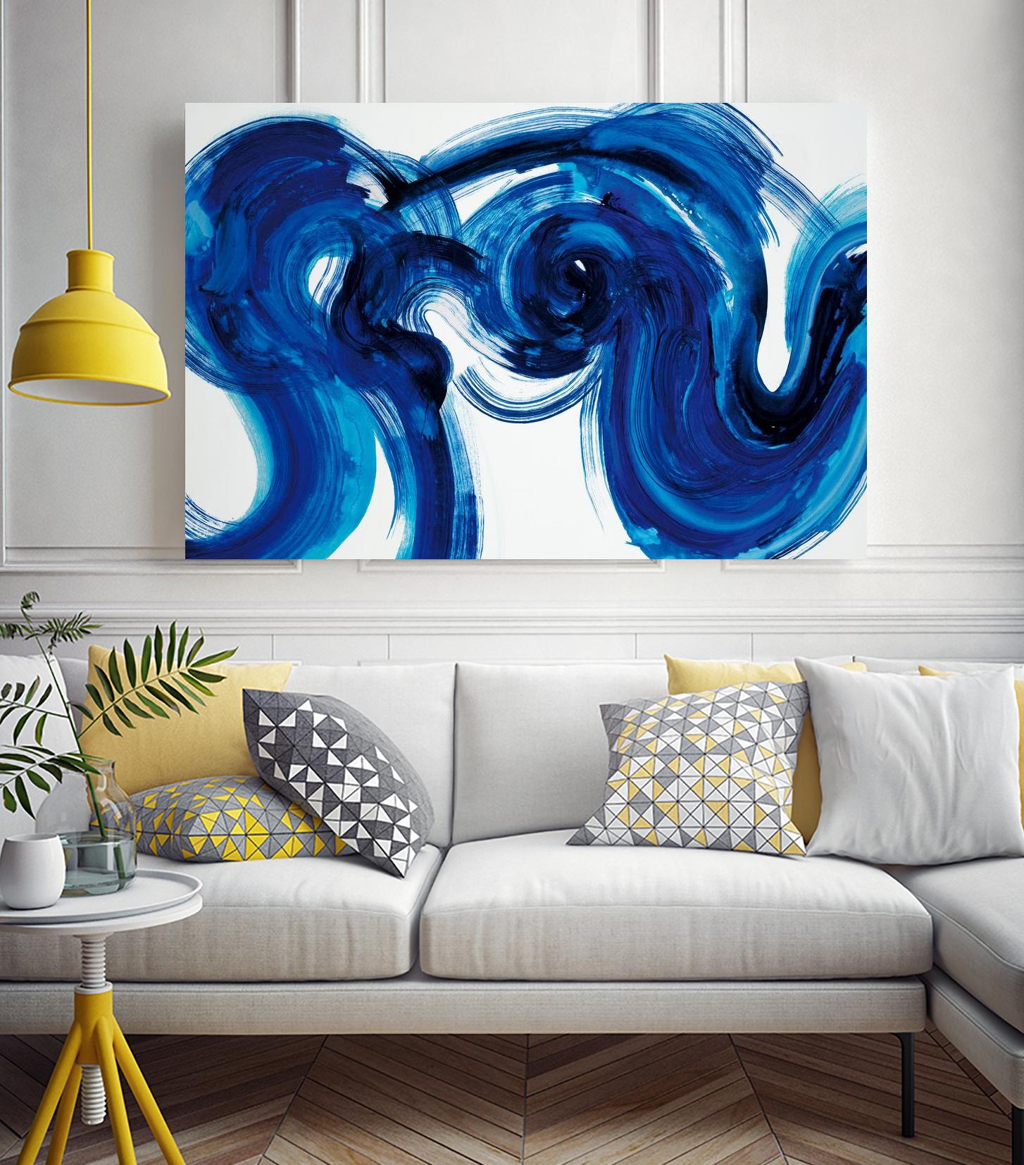 Flourish by Randy Hibberd on GIANT ART - white abstract