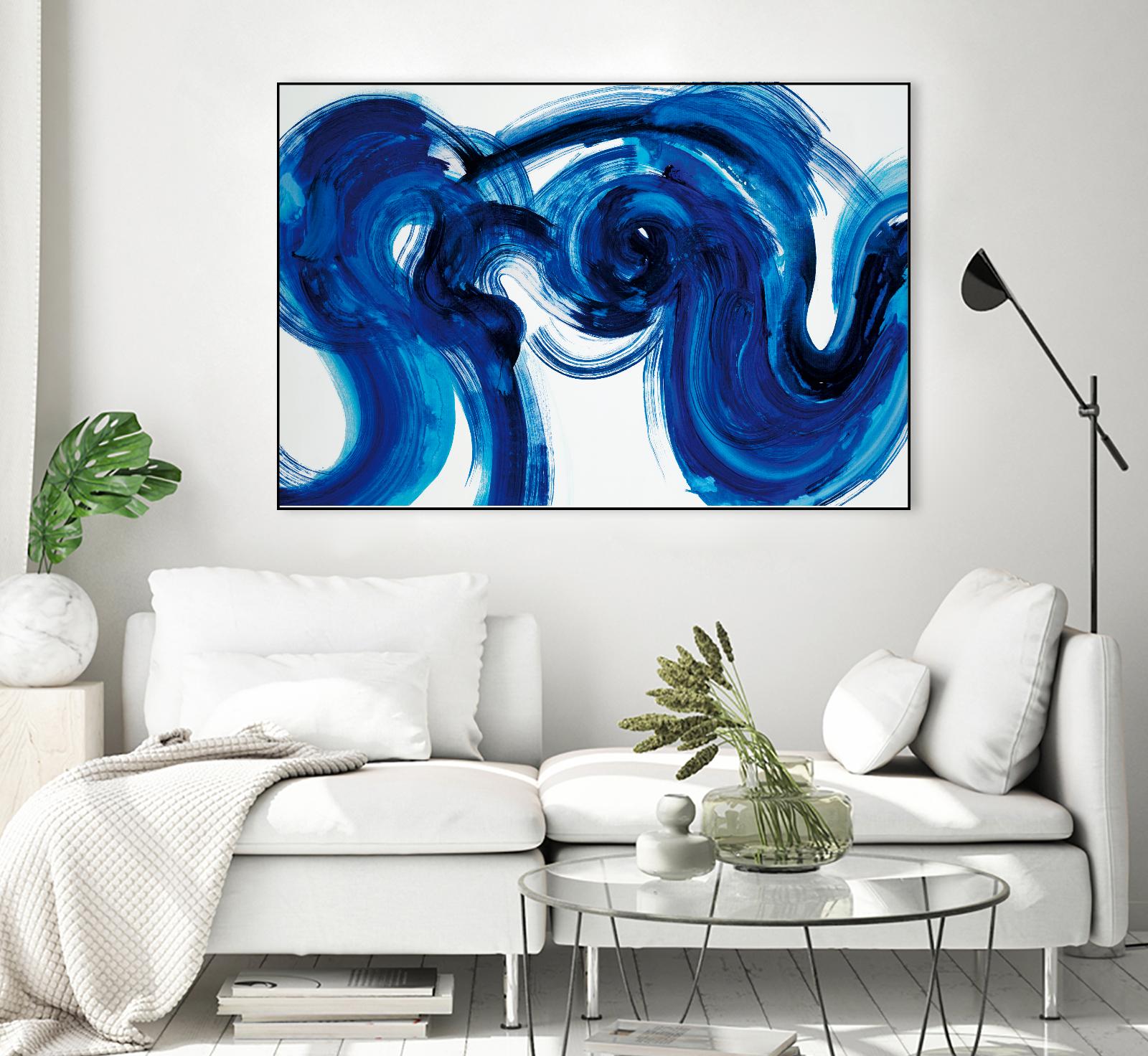 Flourish by Randy Hibberd on GIANT ART - white abstract
