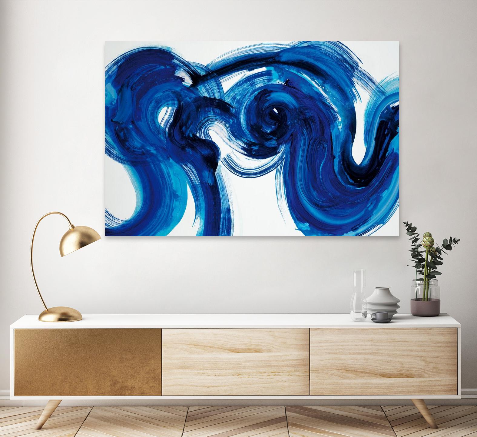 Flourish by Randy Hibberd on GIANT ART - white abstract