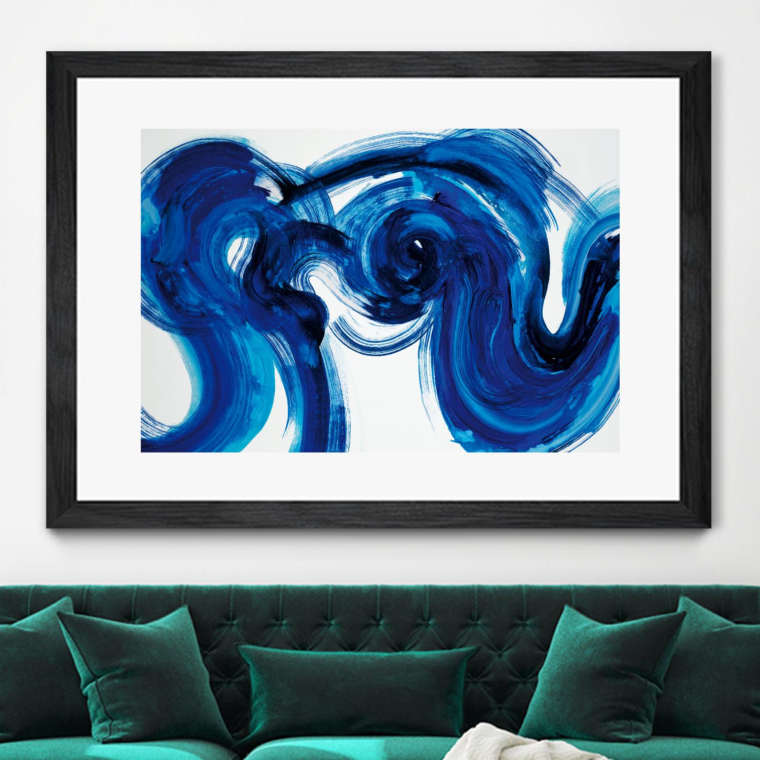 Flourish by Randy Hibberd on GIANT ART - white abstract