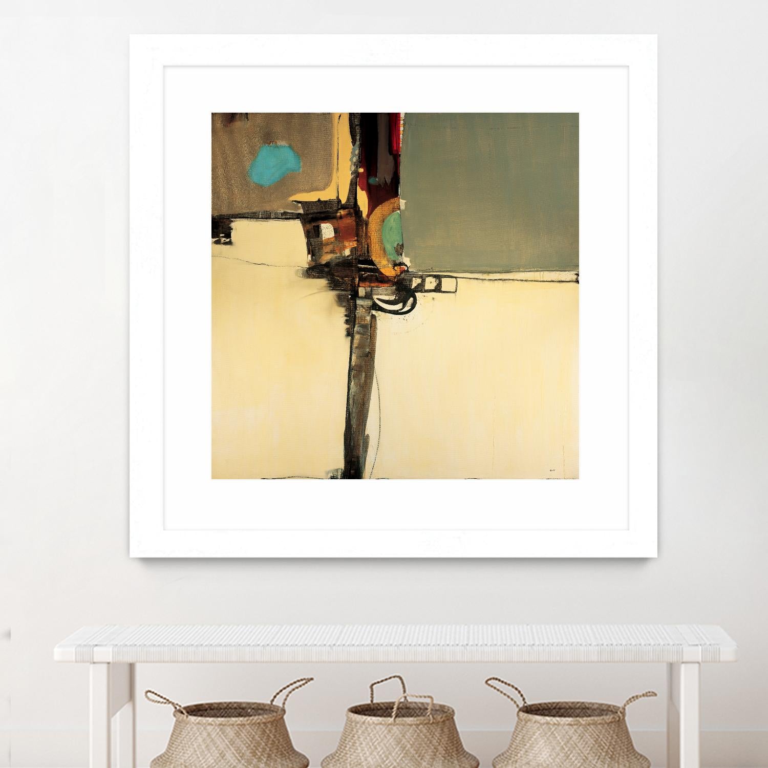 Watchtower by Sarah Stockstill on GIANT ART - grey abstract