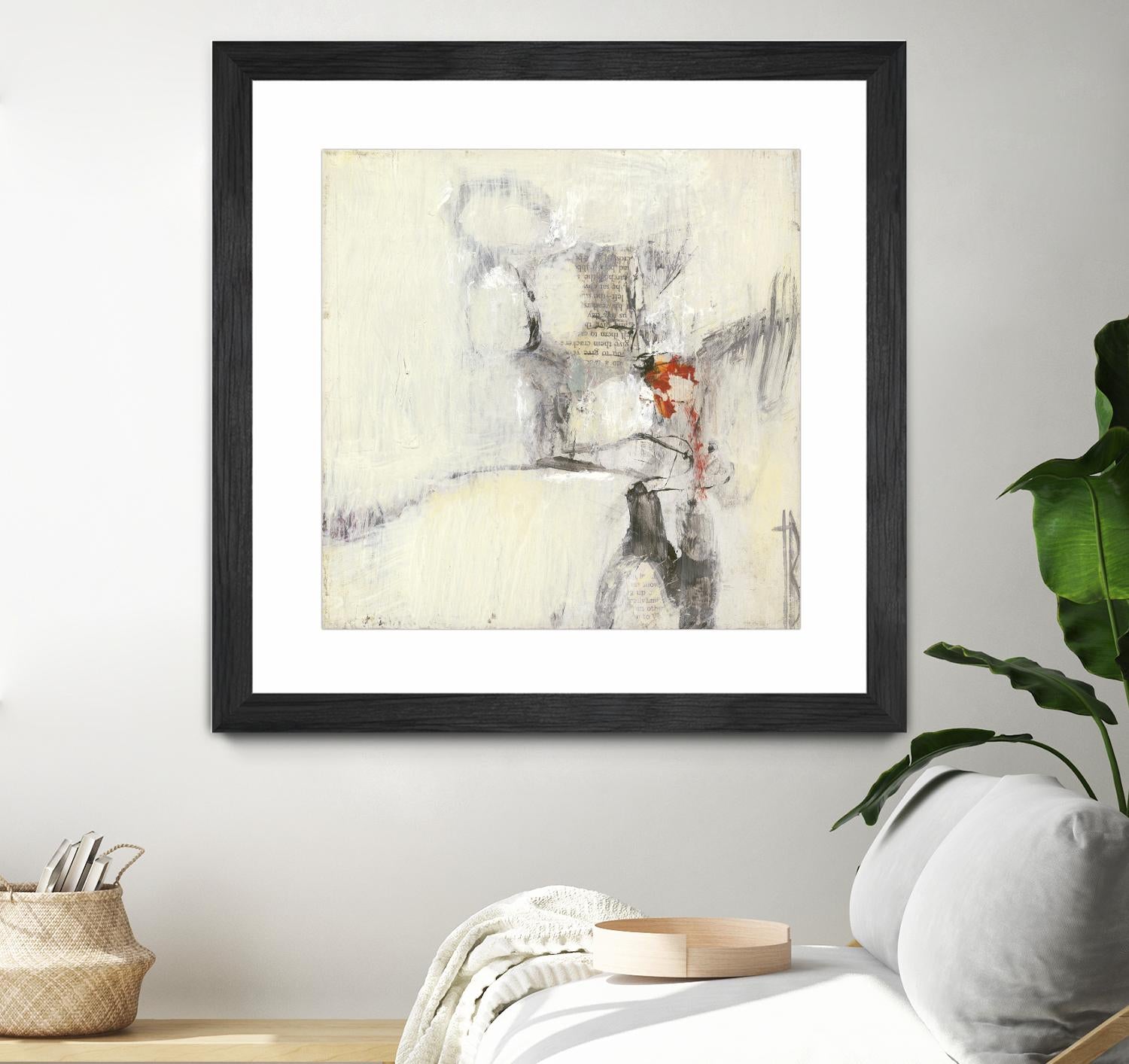 Short Stories I by Terri Burris on GIANT ART - whites & creams abstract