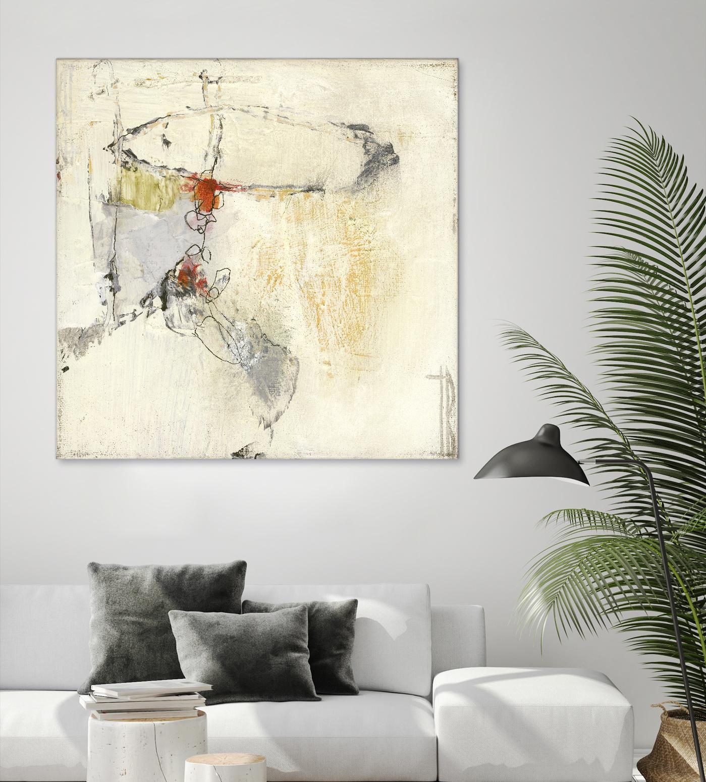 Short Stories II by Terri Burris on GIANT ART - whites & creams abstract