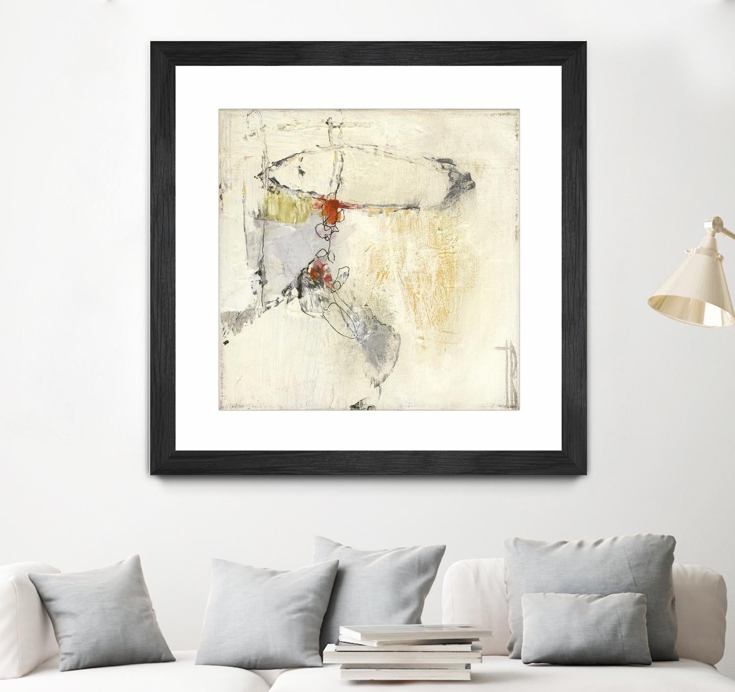 Short Stories II by Terri Burris on GIANT ART - whites & creams abstract