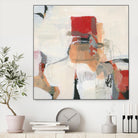 Bay Bridge I by Terri Burris on GIANT ART - reds abstract