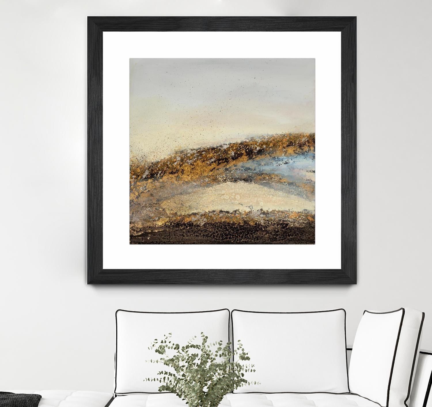 Off Road Adventure by Ruth Fromstein on GIANT ART - metallics abstract landscape abstract landscapes