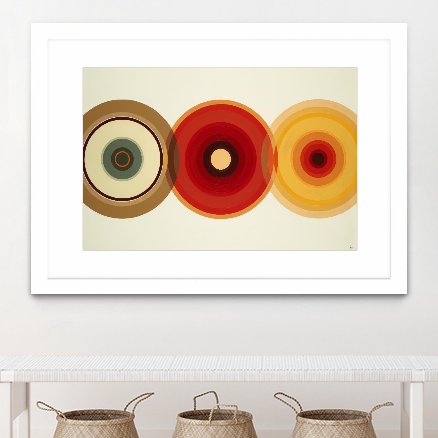 Color Test 6 by KC Haxton on GIANT ART - yellow abstract