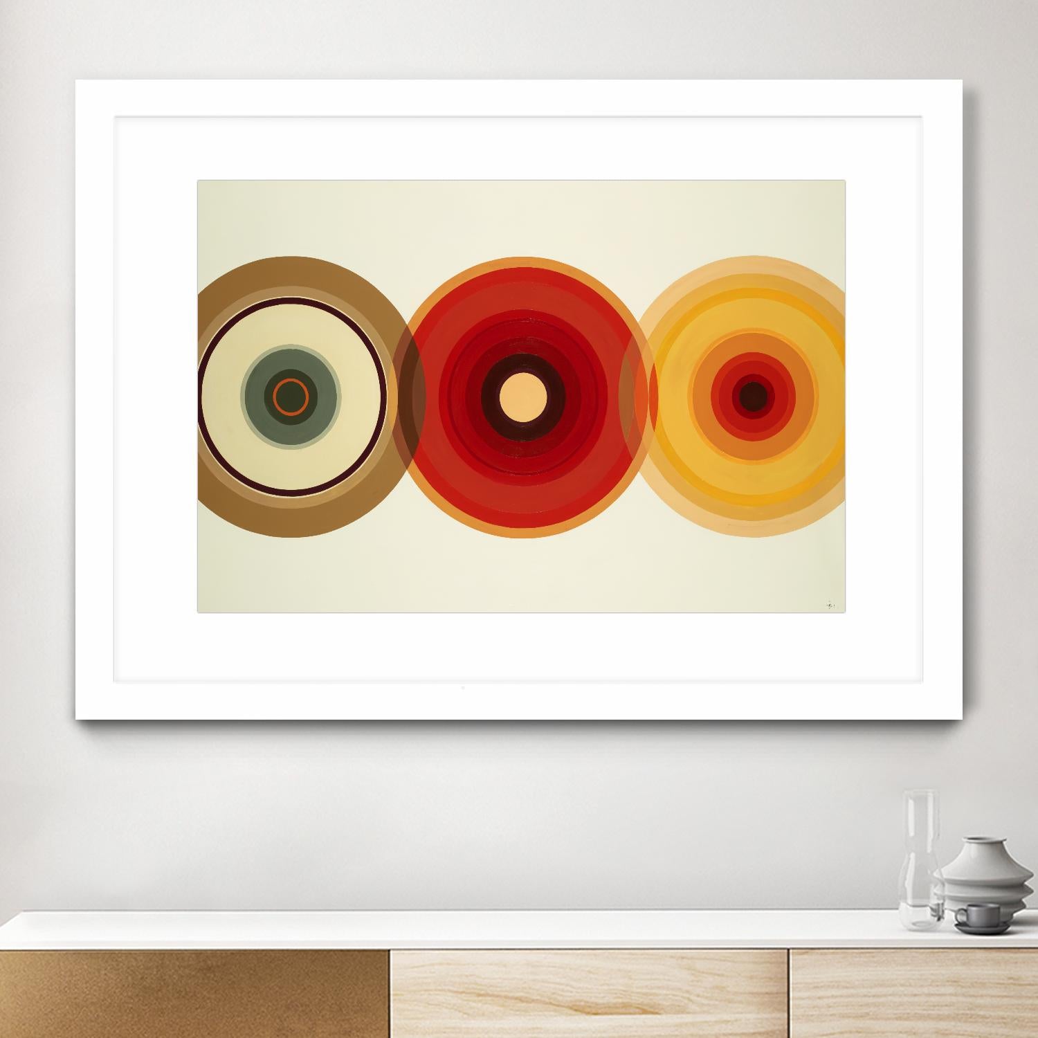 Color Test 6 by KC Haxton on GIANT ART - yellow abstract