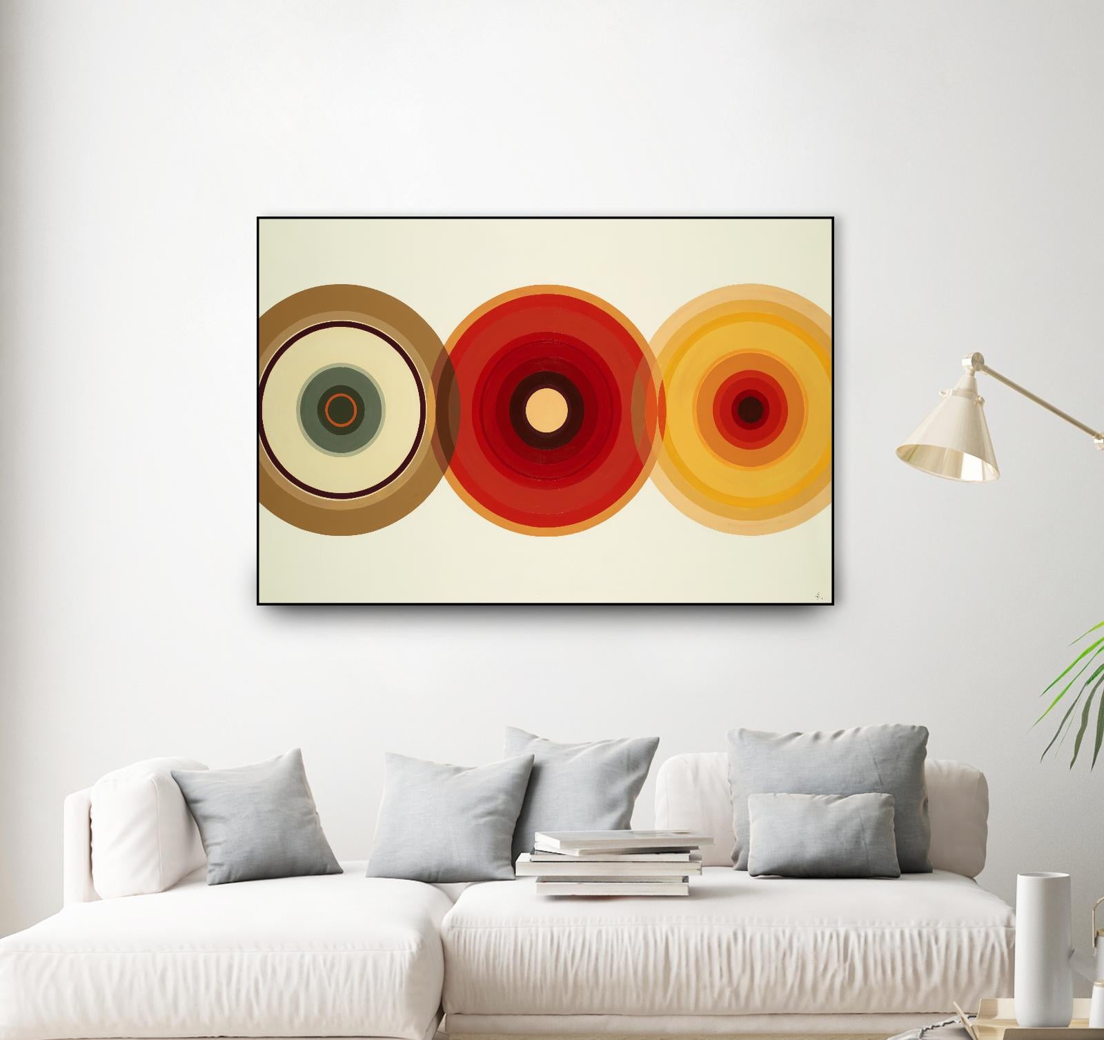 Color Test 6 by KC Haxton on GIANT ART - yellow abstract