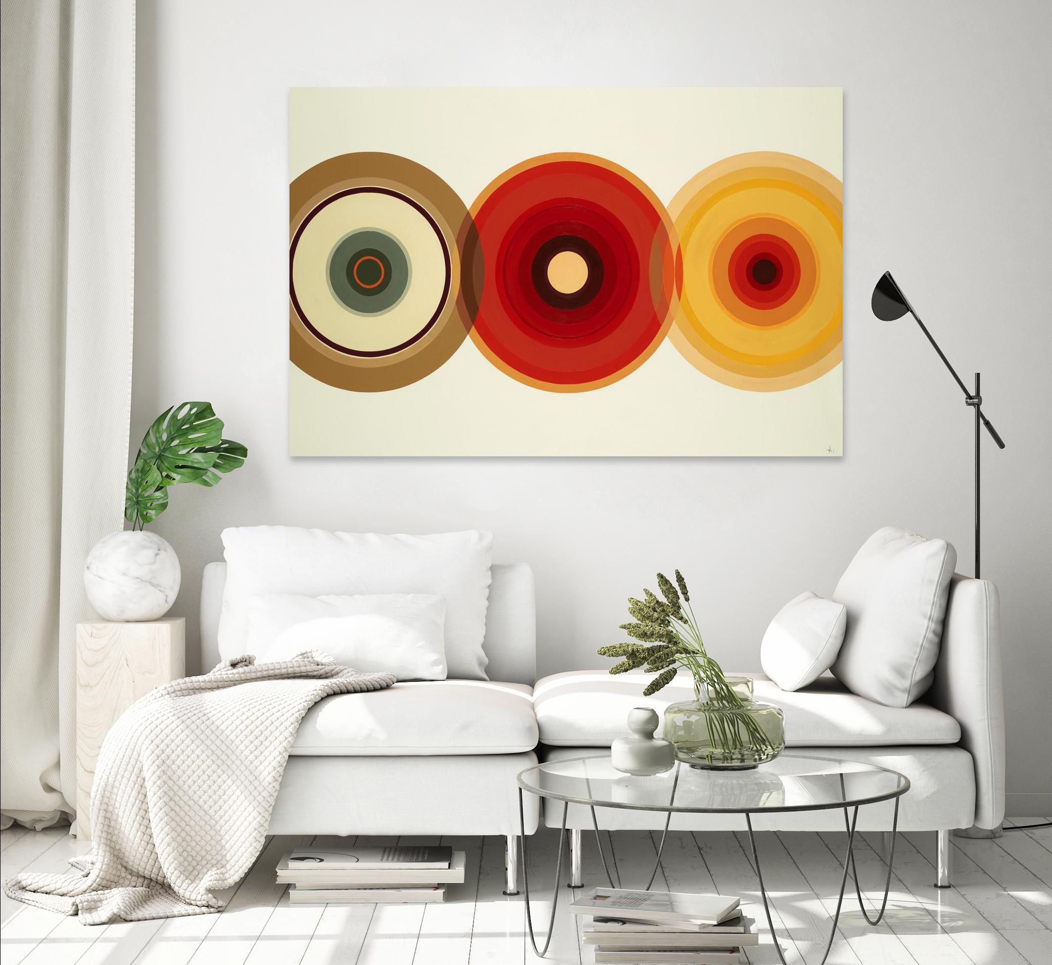 Color Test 6 by KC Haxton on GIANT ART - yellow abstract