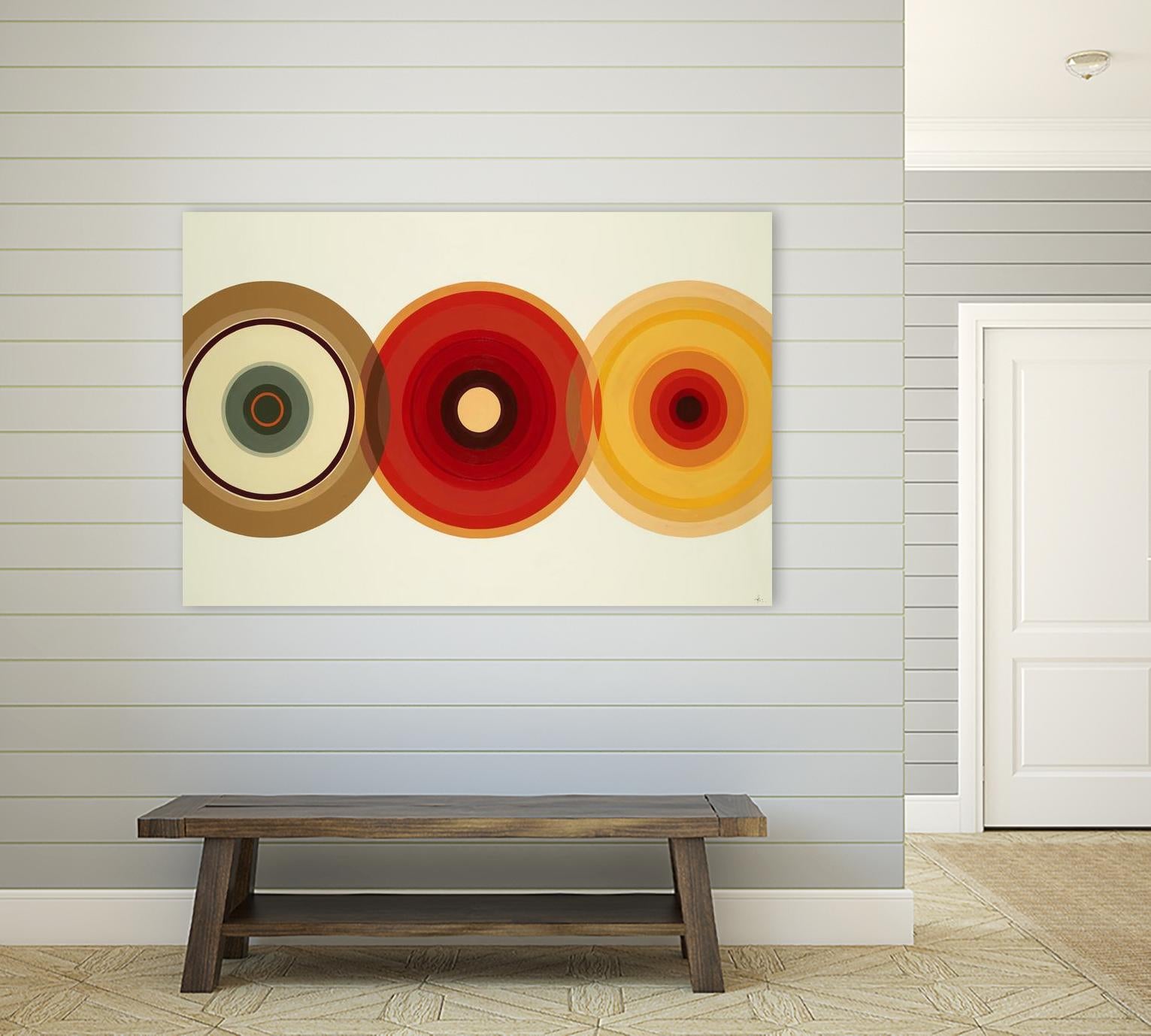 Color Test 6 by KC Haxton on GIANT ART - yellow abstract