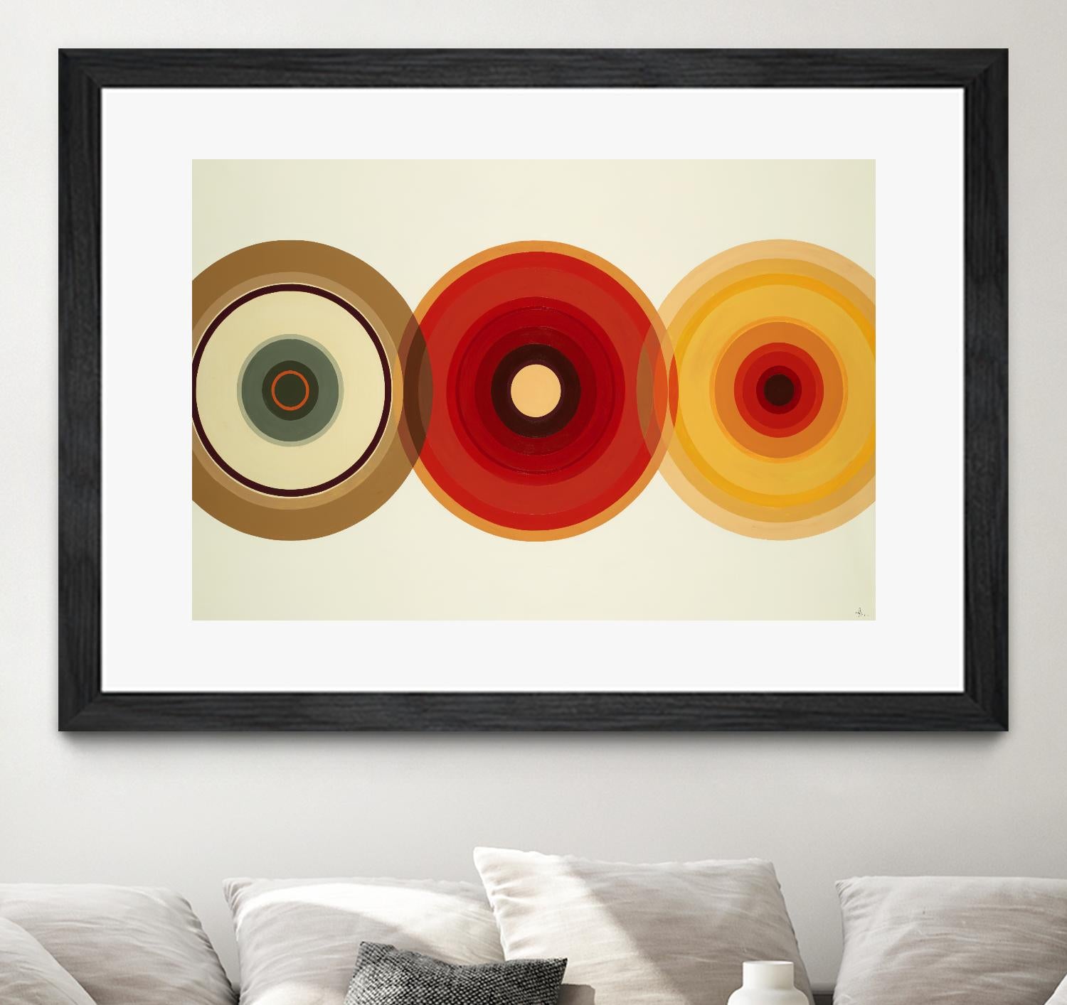 Color Test 6 by KC Haxton on GIANT ART - yellow abstract