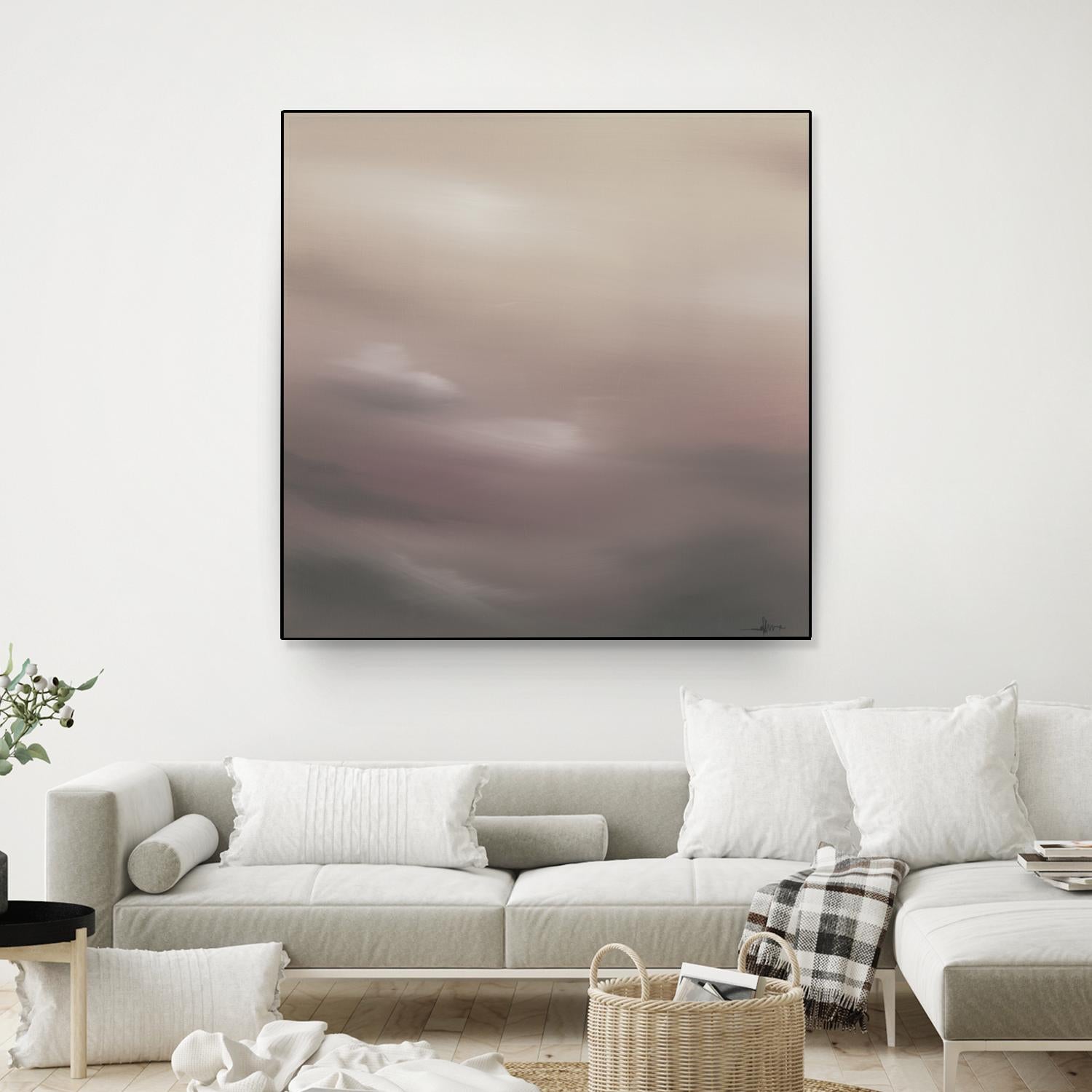 Scape 100 by KC Haxton on GIANT ART - purples scenic